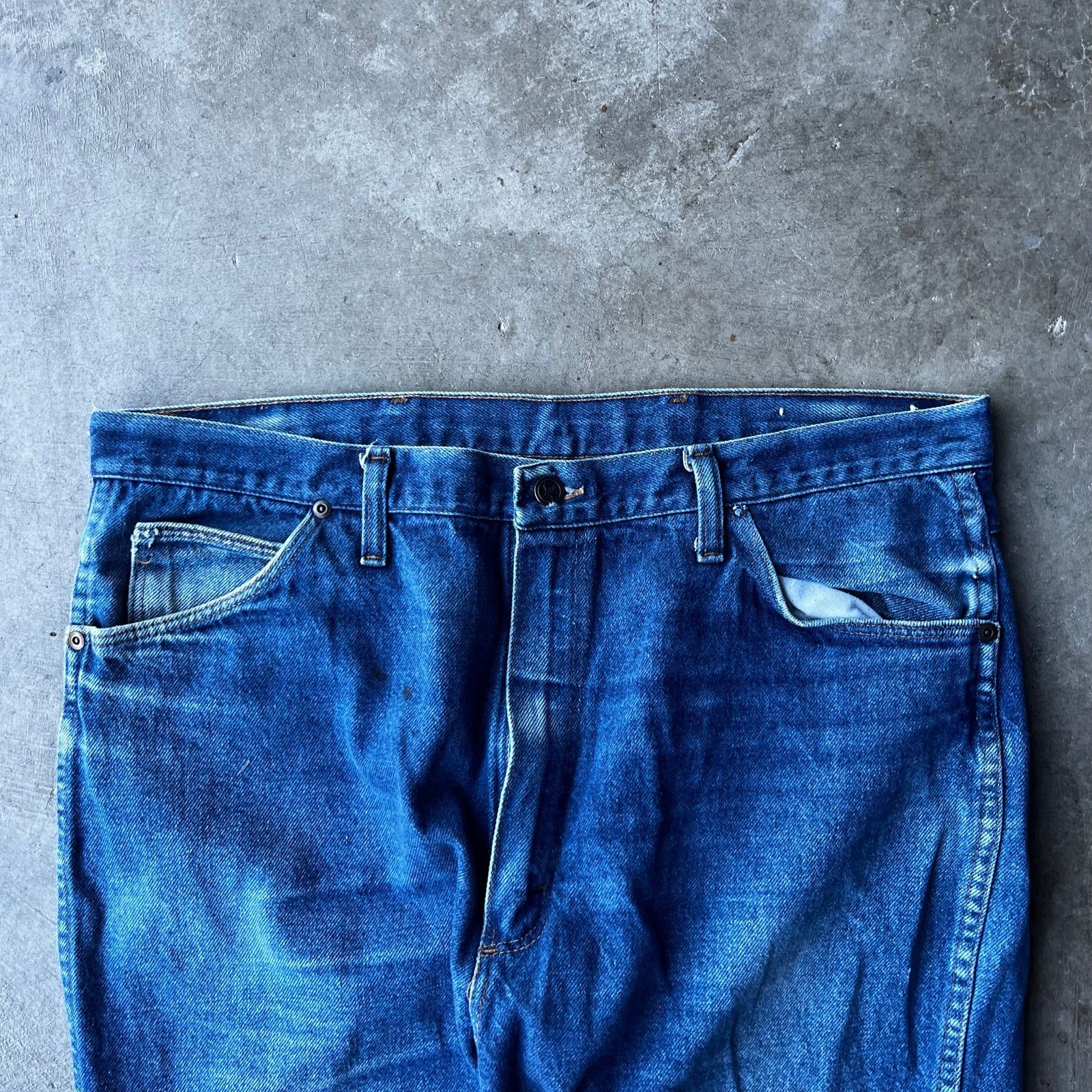 Vintage VINTAGE SERGIO VALENTE JEANS 70S STRAIGHT HIPSTER 36X27 Size US 36 / EU 52 - 4 Thumbnail