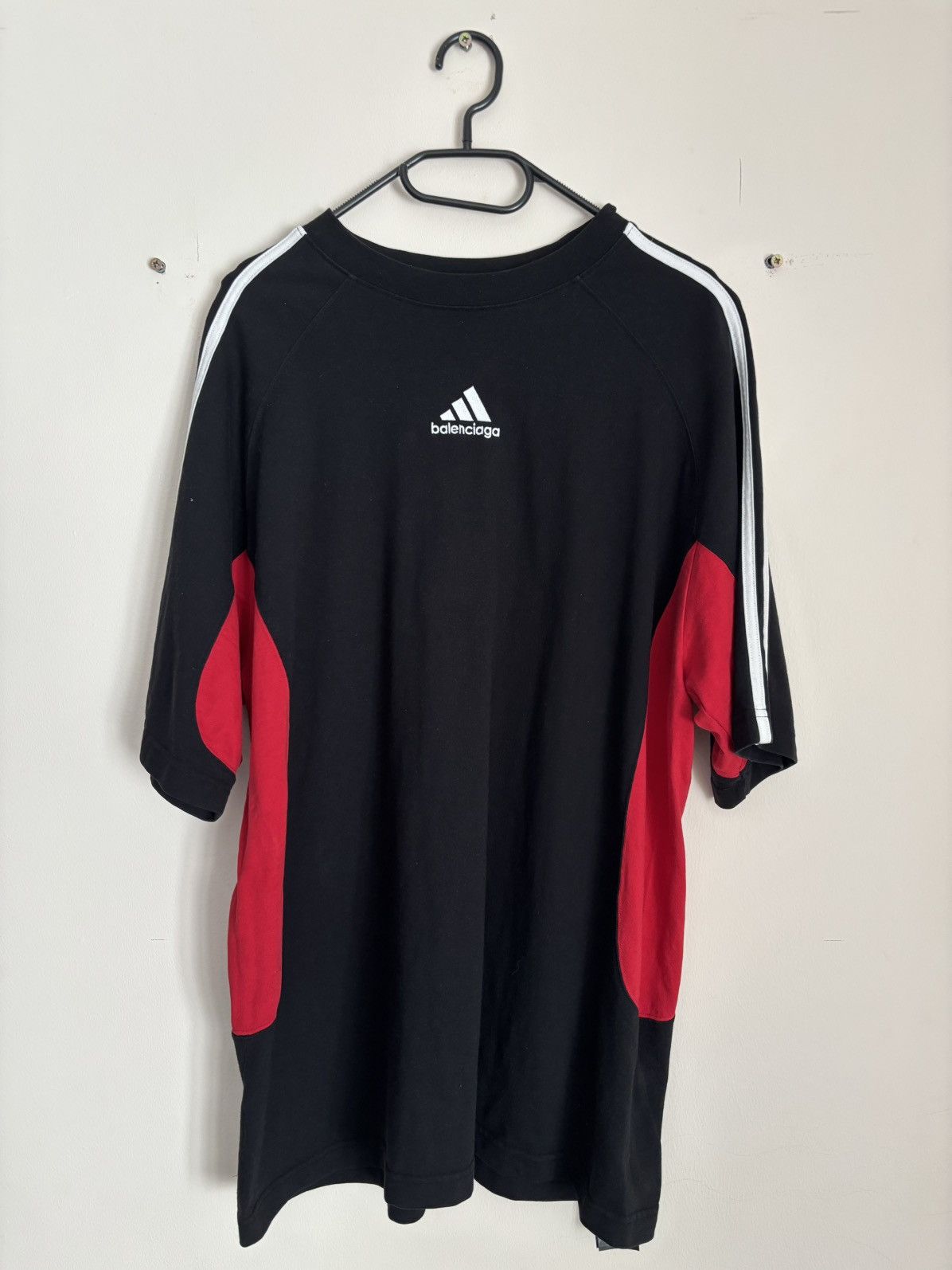 Balenciaga Balenciaga Adidas Vintage Jersey Tee - Spring 23 Size US M / EU 48-50 / 2 - 1 Thumbnail