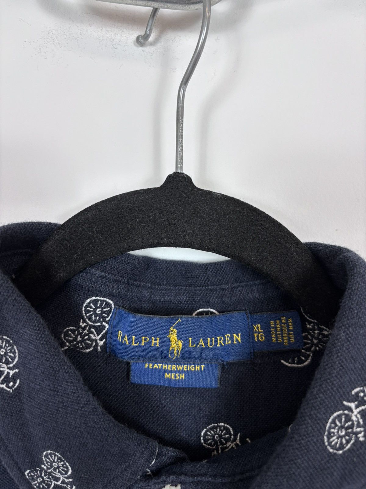 Ralph Lauren Ralph Lauren Featherweight Mesh Men’s Bike Print Shirt Size US XL / EU 56 / 4 - 9 Thumbnail