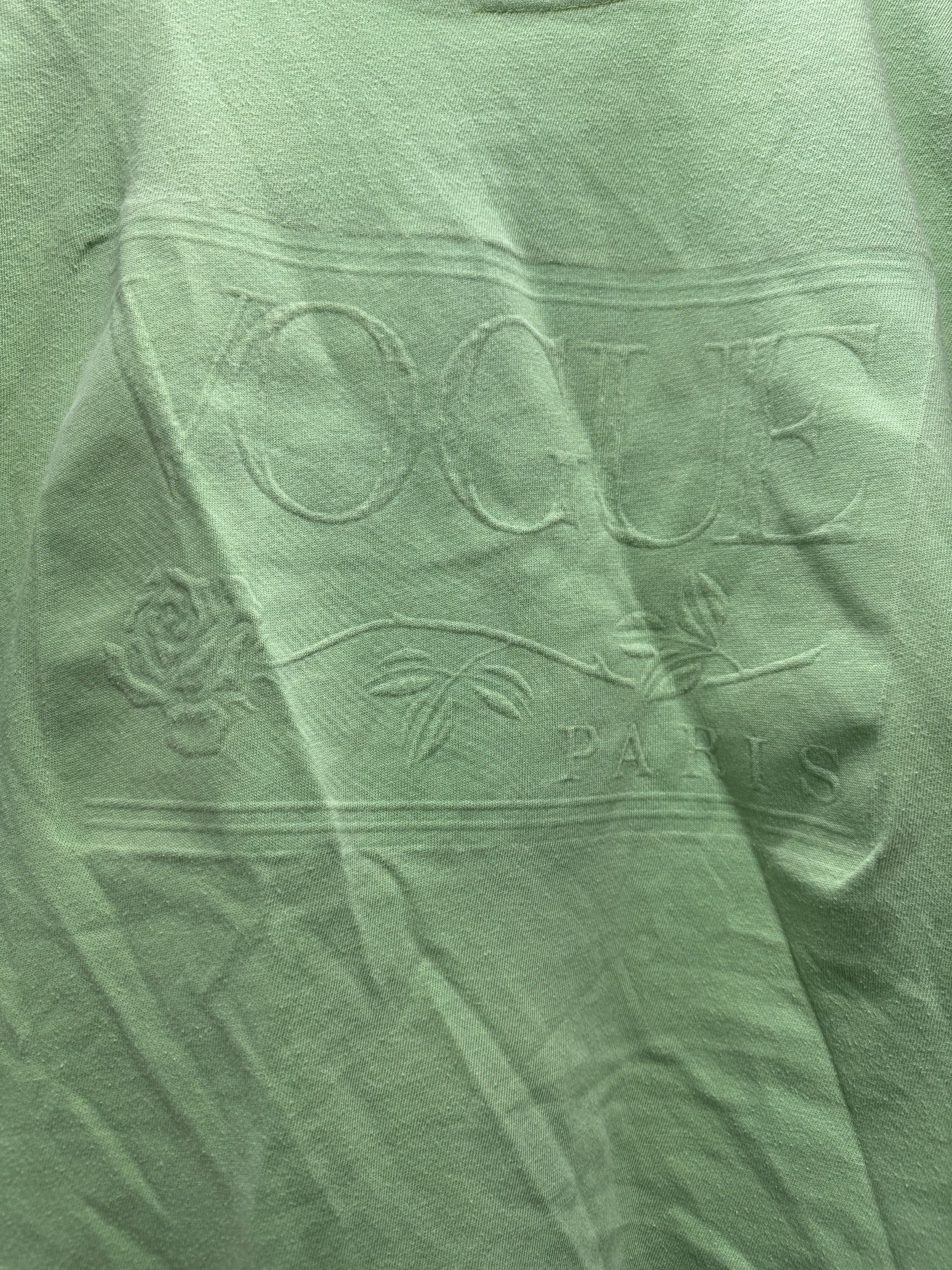 Other Vogue Paris Embossed Baggy Cropped T-Shirt Size M / US 6-8 / IT 42-44 - 1 Thumbnail