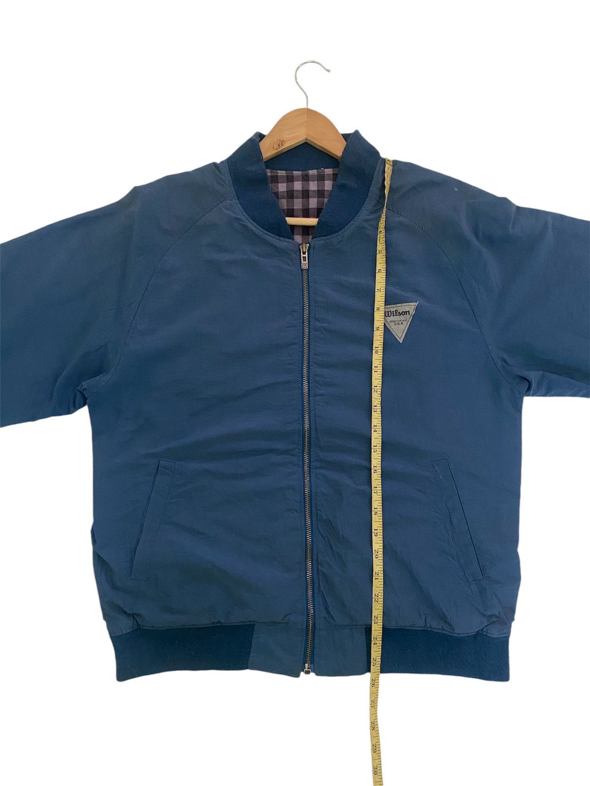 Vintage × Wilson Vintage Wilson Sport USA Bomber Jacket Size US M / EU 48-50 / 2 - 5 Thumbnail
