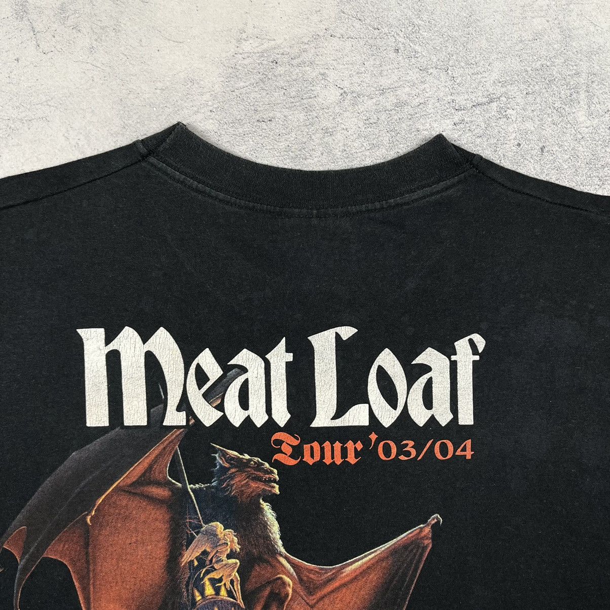 Band Tees Vintage Meat Loaf Rock Band Tour T Shirt 2003/2004 Size US M / EU 48-50 / 2 - 19 Thumbnail