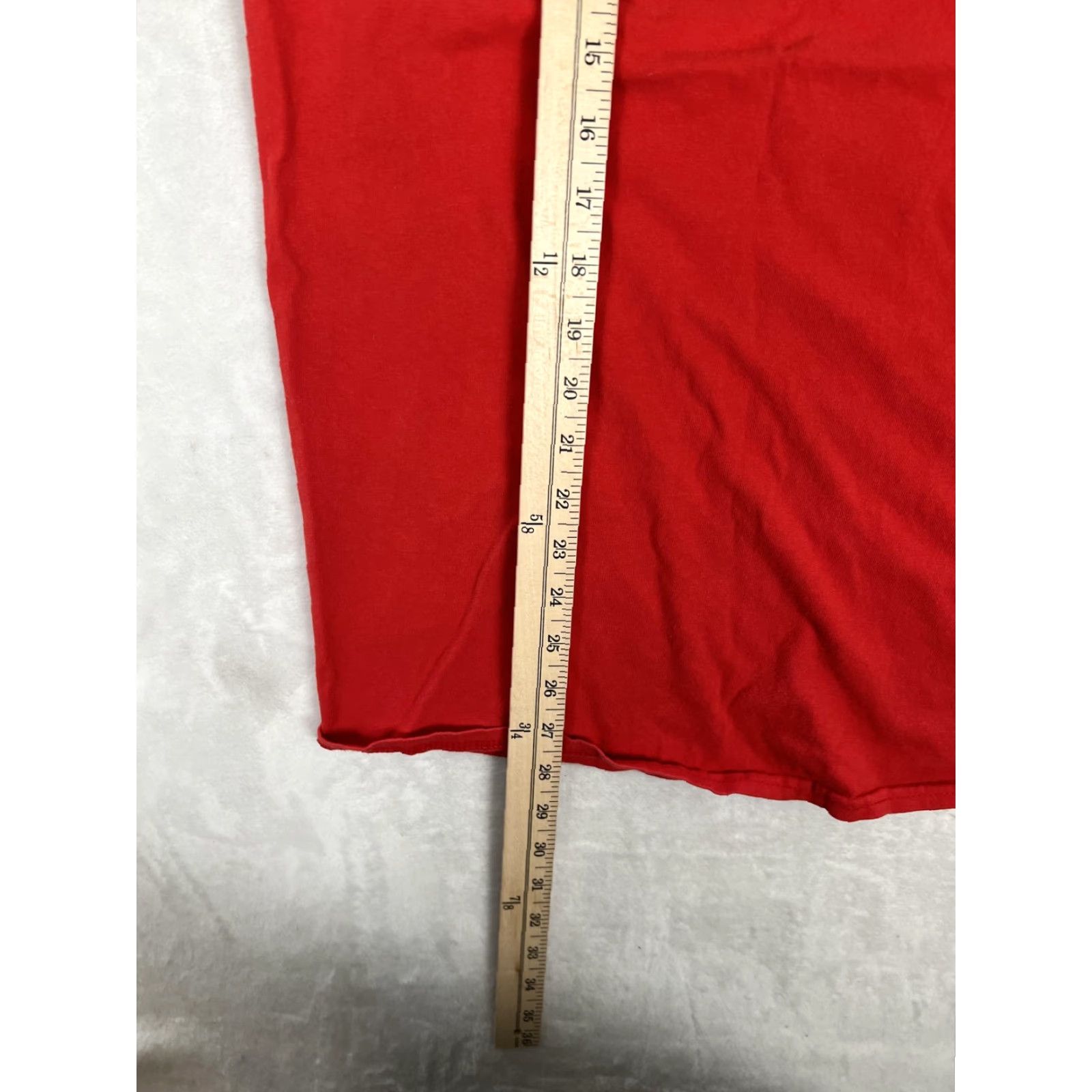 Gildan McDonald's Cactus Jack T-Shirt Mens XL Red Crew Tee Employee Size US XL / EU 56 / 4 - 3 Thumbnail