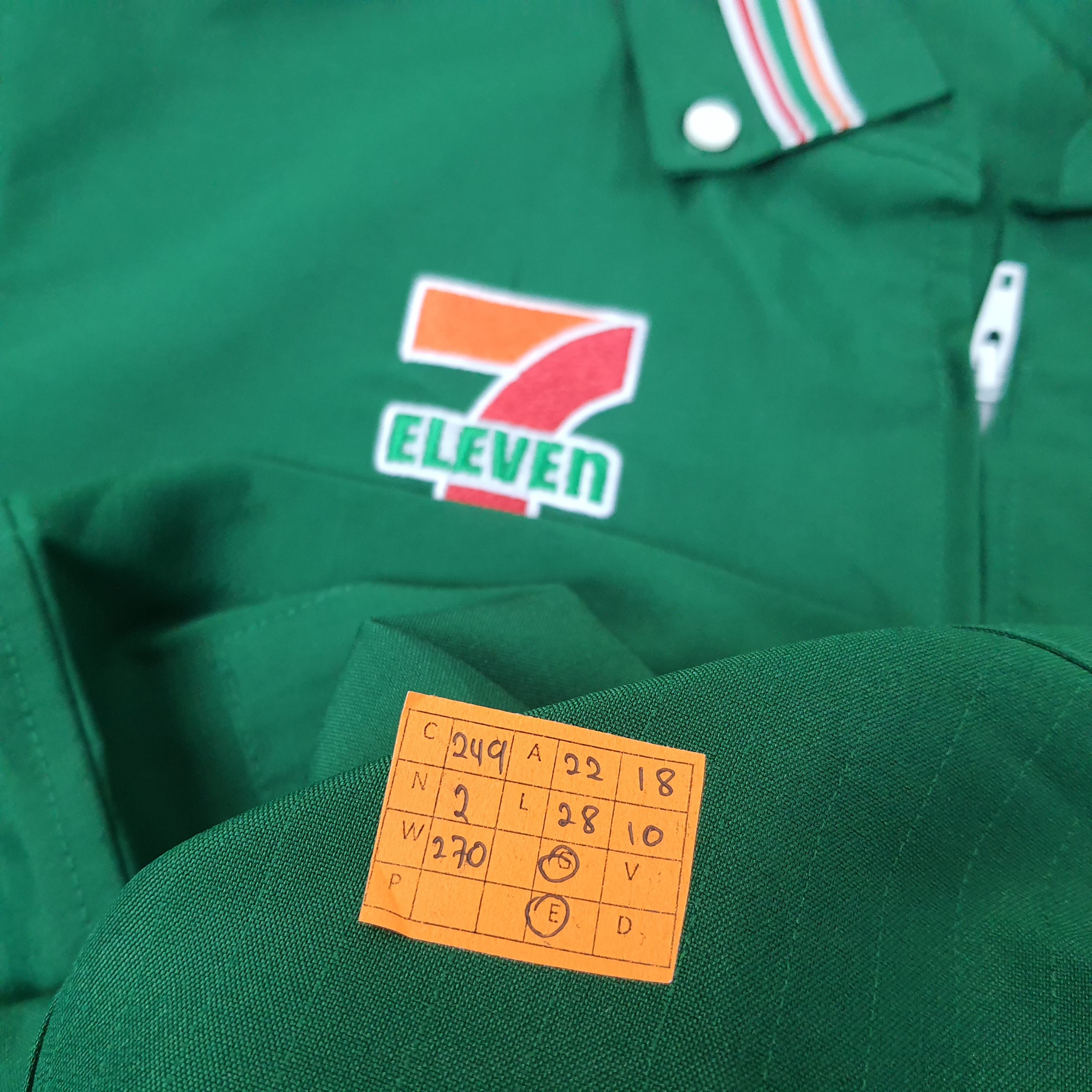Japanese Brand Vintage 7 Eleven Japan Staff Uniform Jacket C249N2 Size US M / EU 48-50 / 2 - 8 Thumbnail