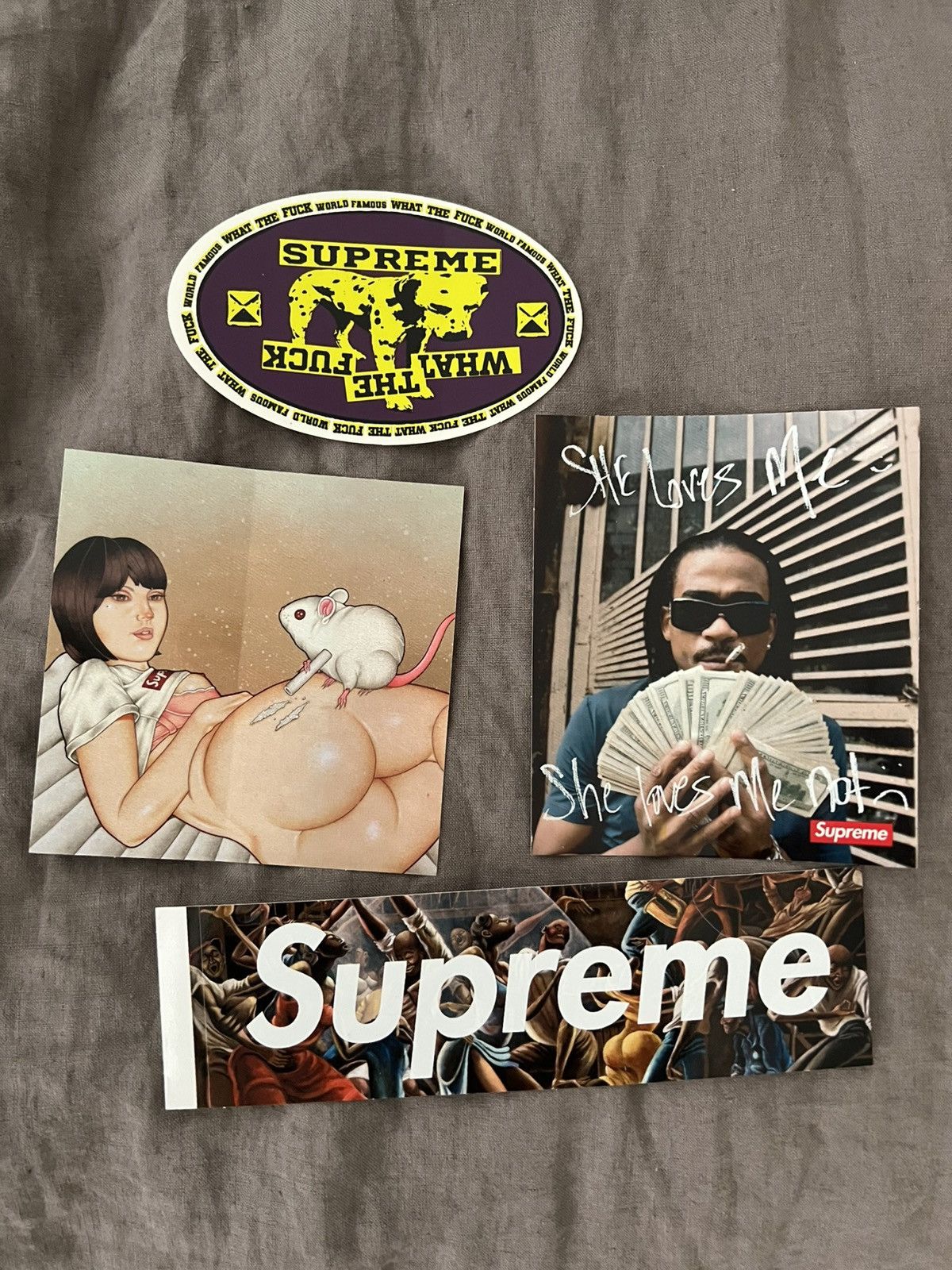 Supreme Supreme SS25 Summer Tee’s Sticker Set Size ONE SIZE - 1 Preview