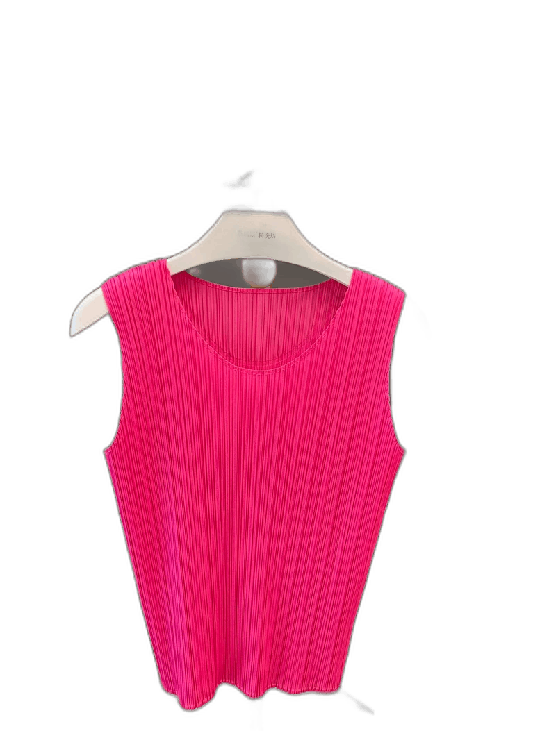Issey Miyake Issey Miyake Pink Sleeveless Top for Sale-yf Size US M / EU 48-50 / 2 - 1 Thumbnail