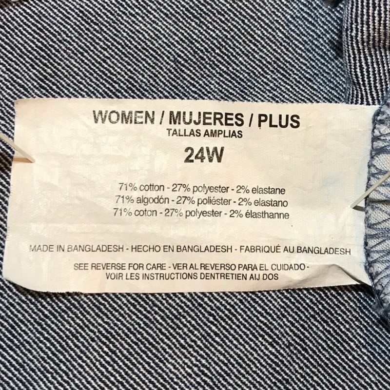 Gloria Vanderbilt Gloria Vanderbilt Amanda High Rise Straight Denim Jeans 24W Size 22" - 5 Thumbnail