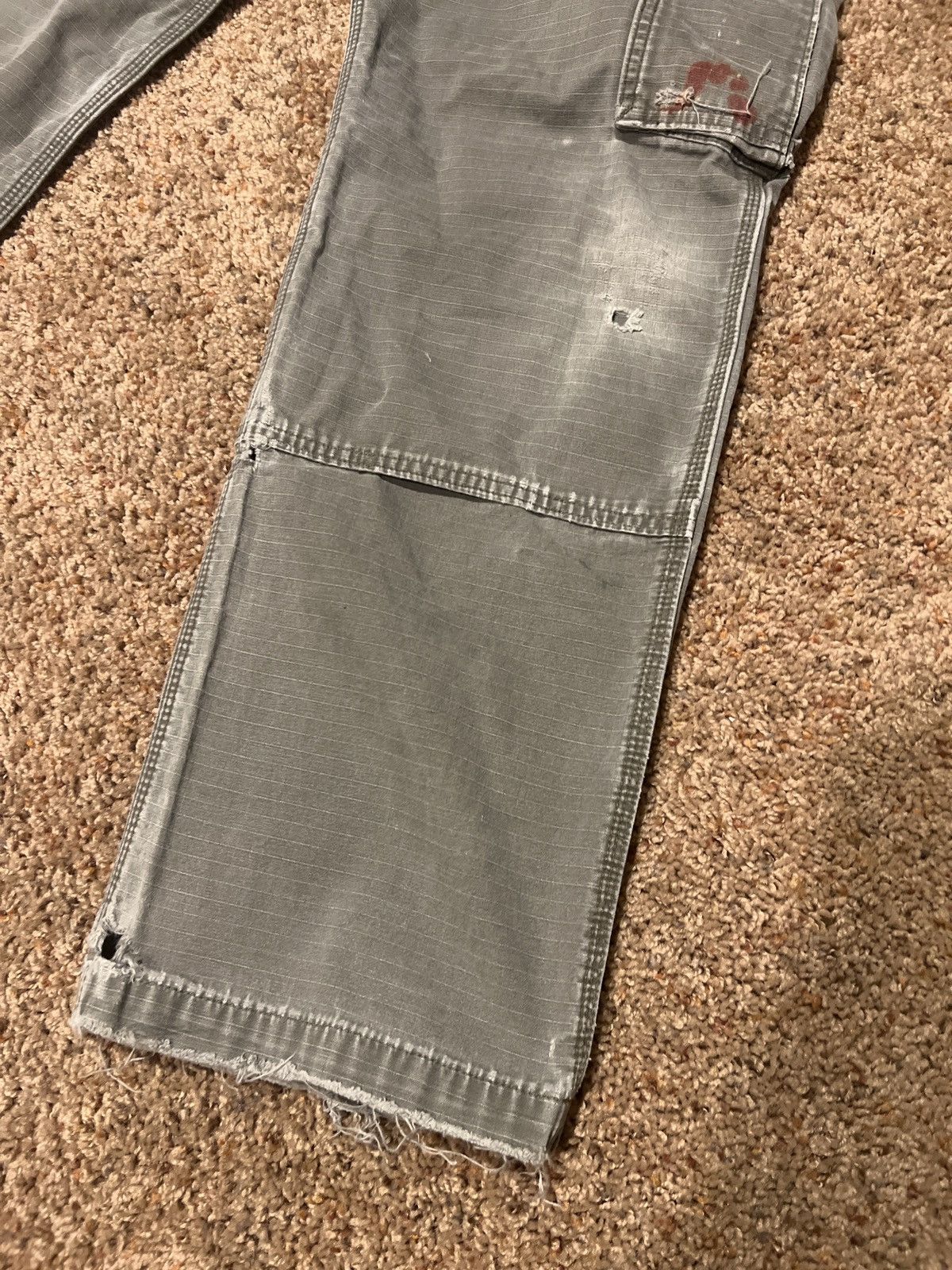 Carhartt Vintage Carhartt Double Knee Cargo Pants 36x32 Size US 36 / EU 52 - 7 Thumbnail