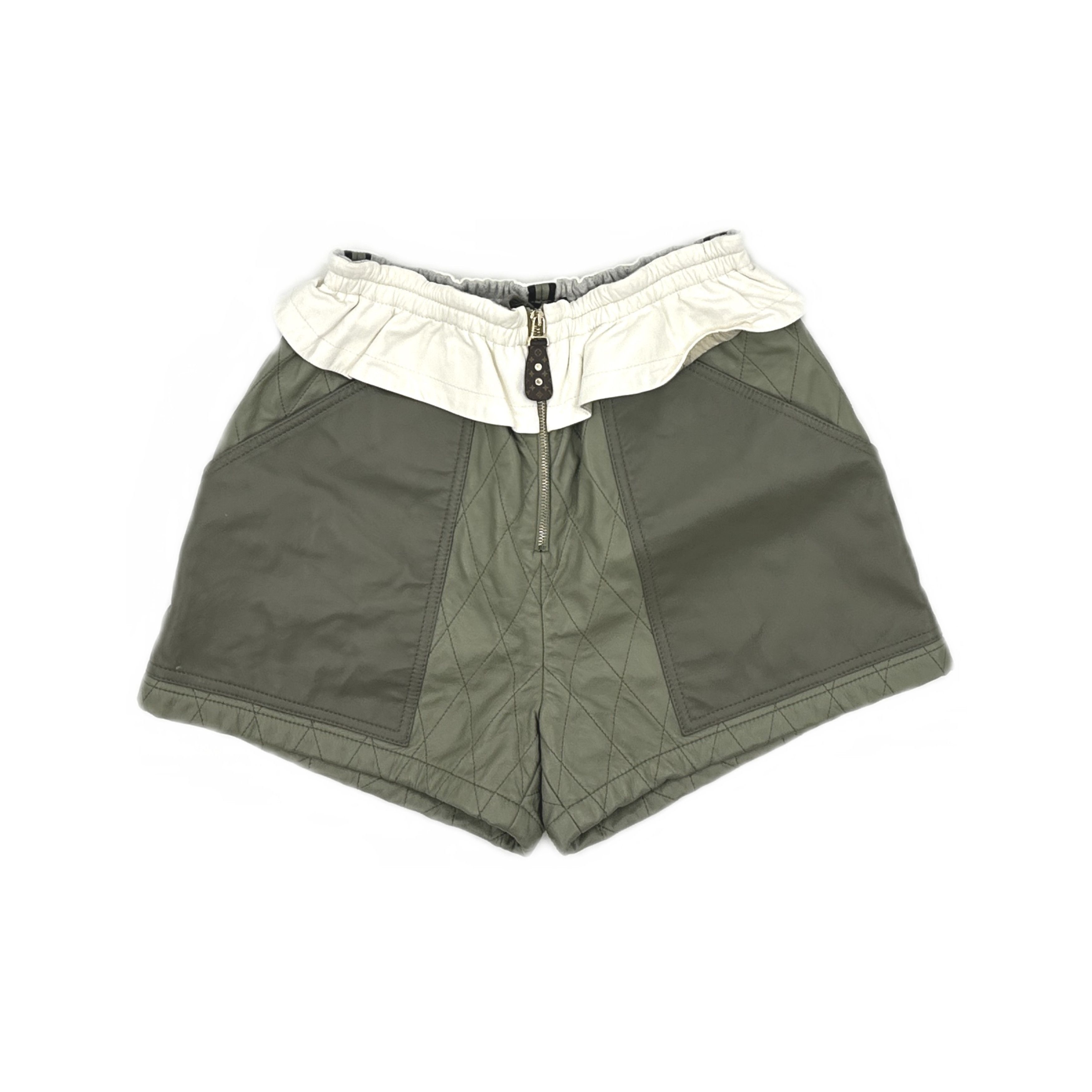 Louis Vuitton Louis Vuitton Quilted Lambskin Shorts 36 Size 26" / US 2 / IT 38 - 1 Thumbnail