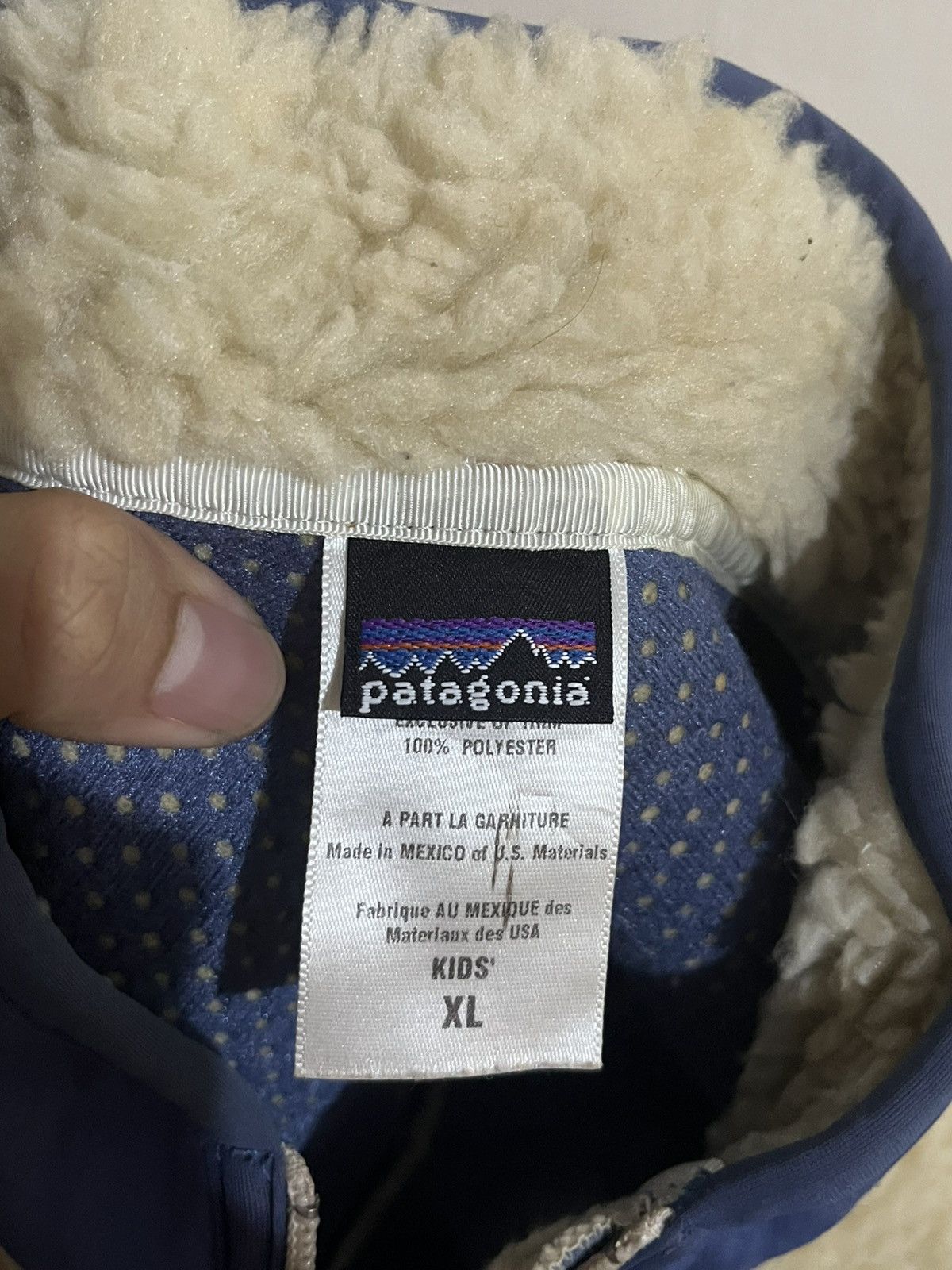 Patagonia Patagonia Retro X Deep Pile Fleece Jacket (Kids/Youth) Size US XL / EU 56 / 4 - 4 Thumbnail