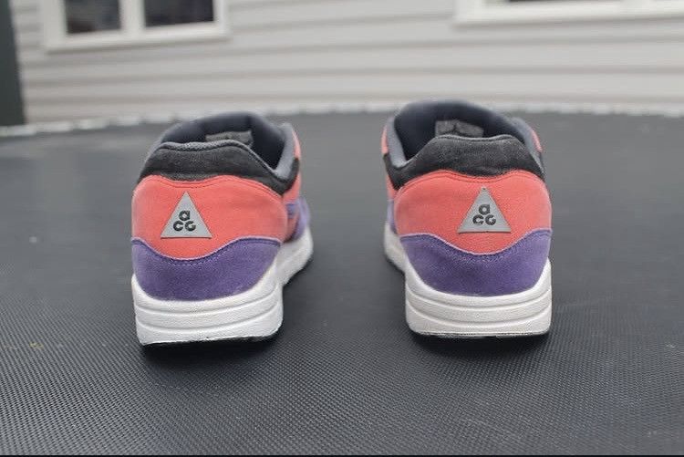 Nike ACG NikeAirMax1ACGTeamRed/Violet/Black2010(308866-019)SizeUS9.5 Size US 9.5 / EU 42-43 - 6 Thumbnail