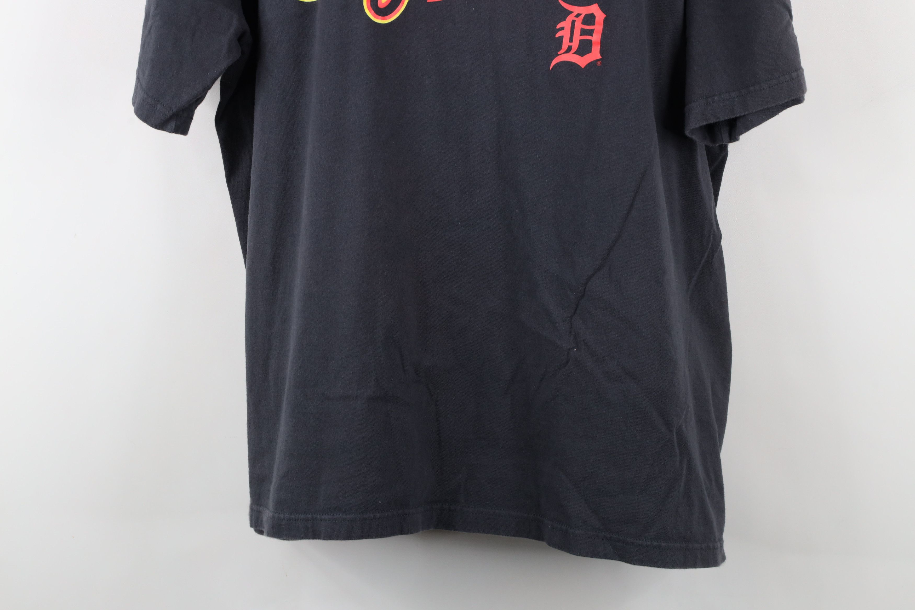 Nike × Vintage Vintage Y2K Nike Spell Out Detroit Tigers Baseball T-Shirt Size US XXL / EU 58 / 5 - 3 Thumbnail