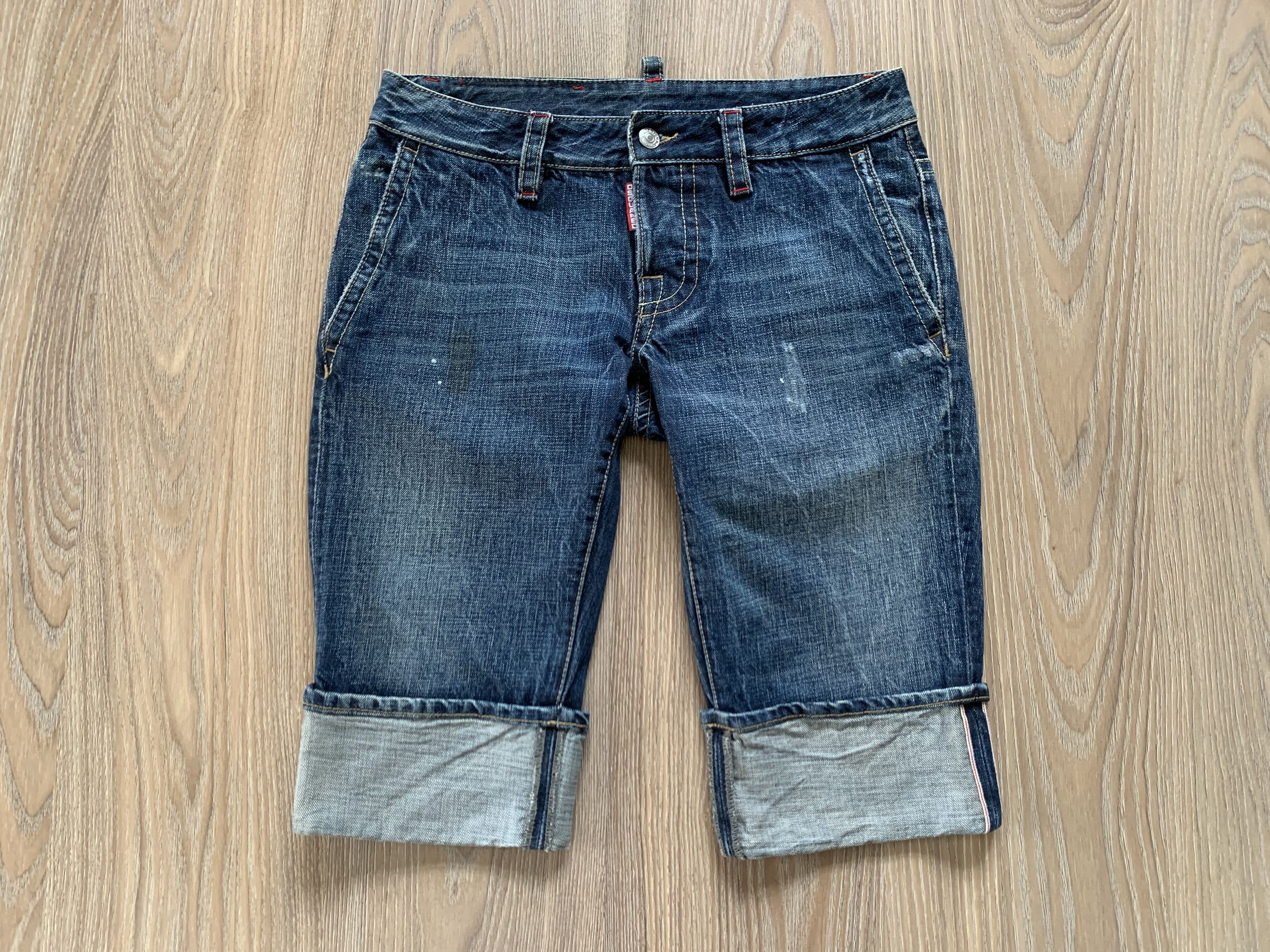 Dsquared2 Dsquared2 Selvedge Denim Shorts Size US 30 / EU 46 - 2 Thumbnail