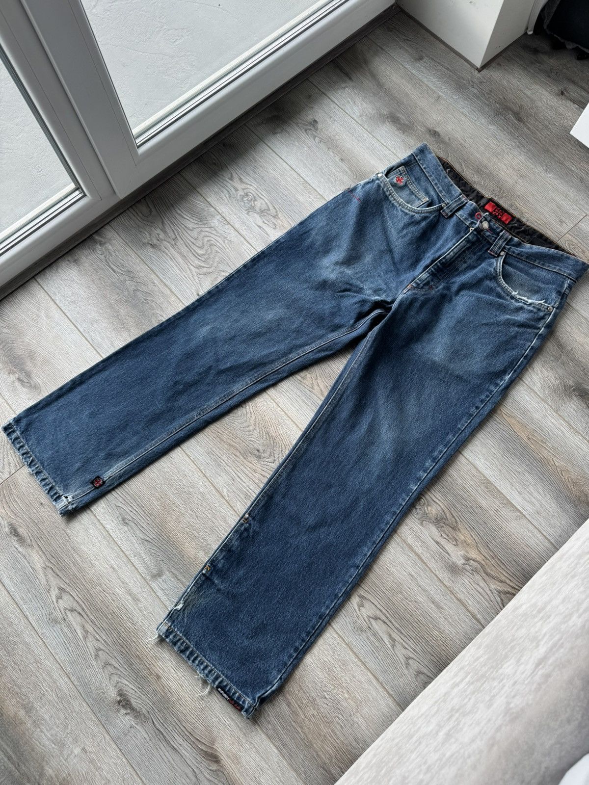 Independent Truck Co. Vintage Independent Truck Company Rap Distressed Jeans Size US 34 / EU 50 - 2 Thumbnail