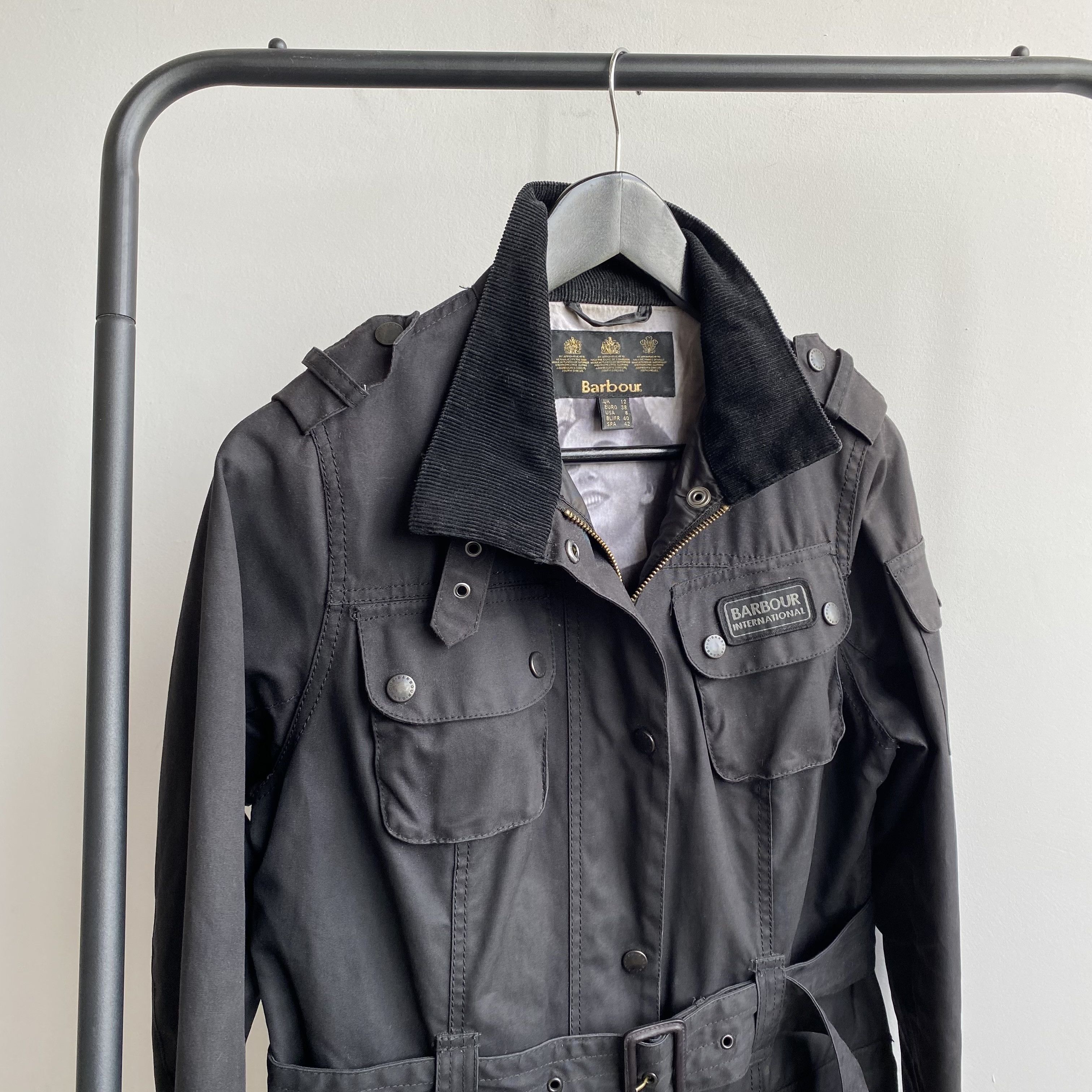 Barbour Barbour international June Waxed Cotton Jacket Size M / US 6-8 / IT 42-44 - 3 Thumbnail