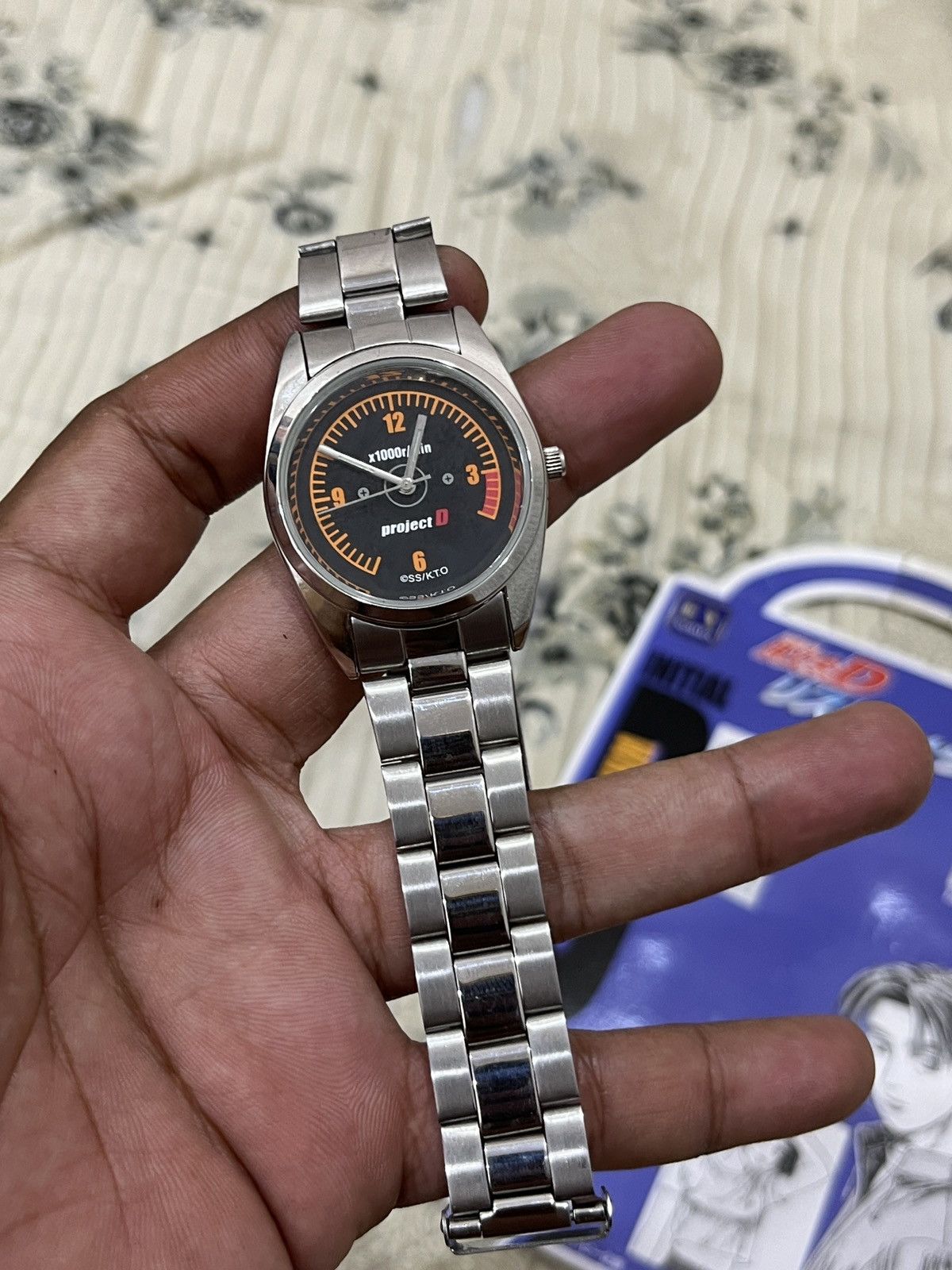 Anime 🔥🔥🔥VINTAGE ARCHIVE INITIAL D JAPAN ANIME QUARTZ WATCH Size ONE SIZE - 8 Thumbnail