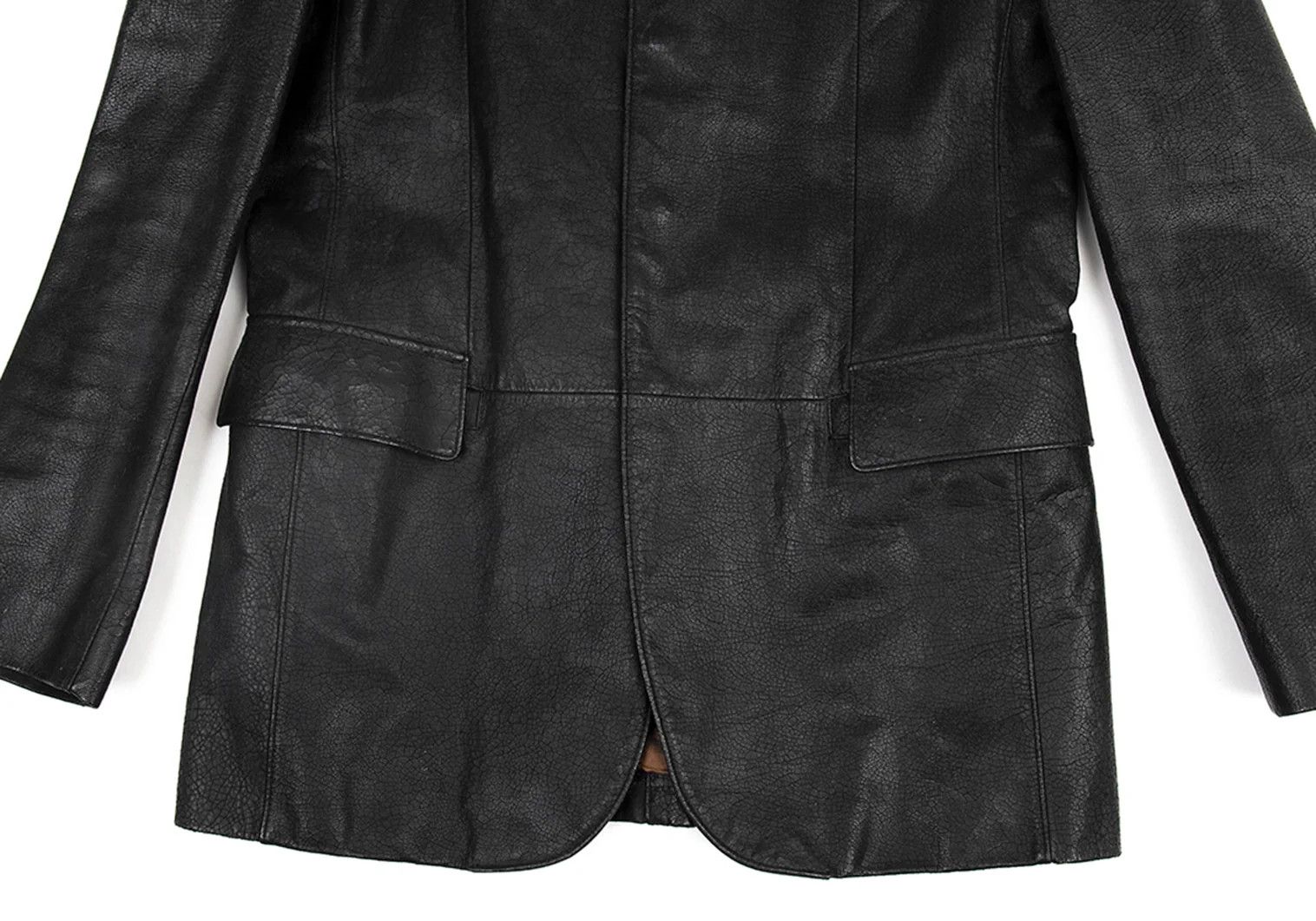 Jean Paul Gaultier Leather Jacket in Black Size 50 Size US M / EU 48-50 / 2 - 7 Thumbnail