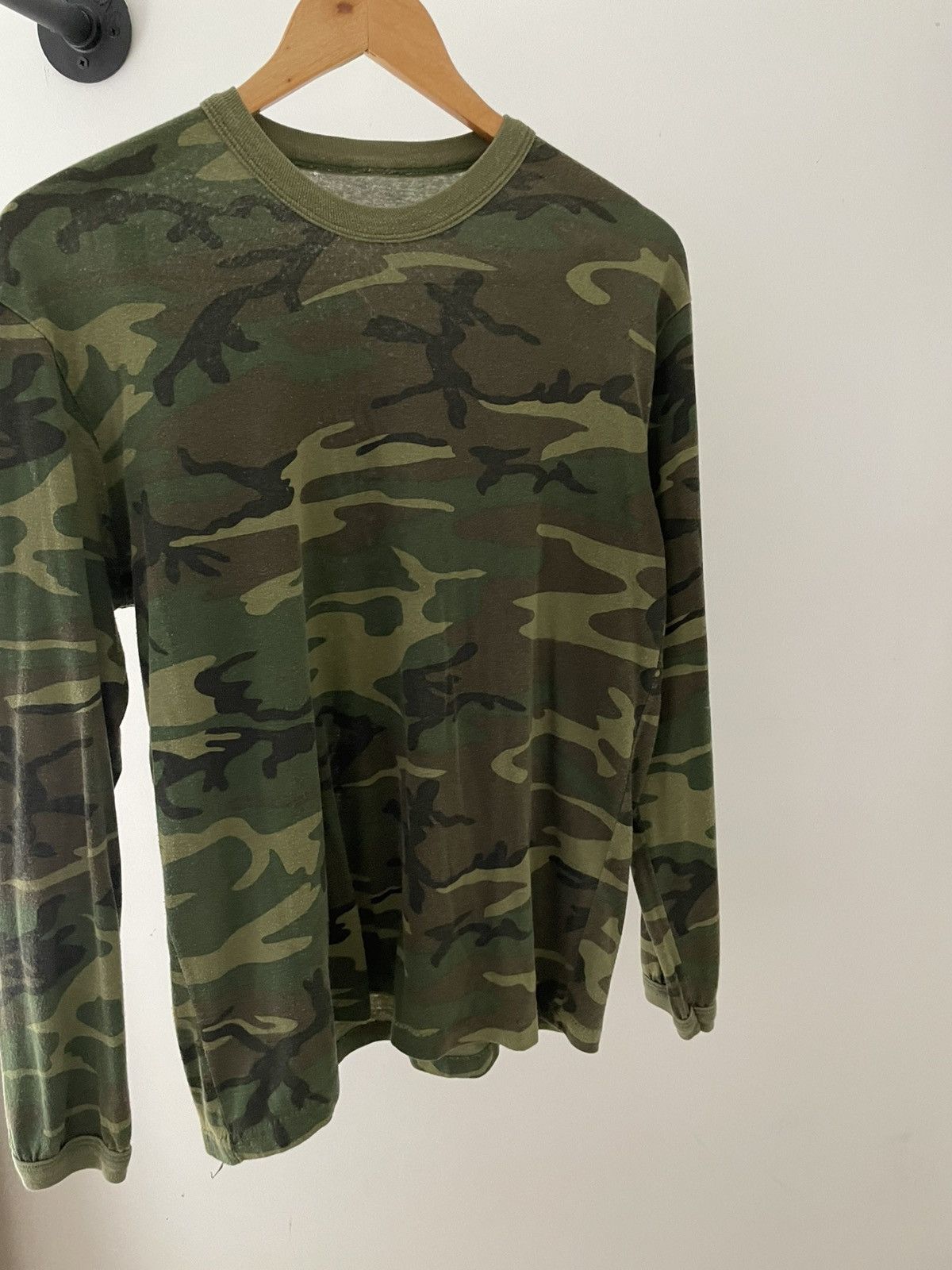 Vintage vintage camo long sleeve shirt Size US M / EU 48-50 / 2 - 1 Thumbnail