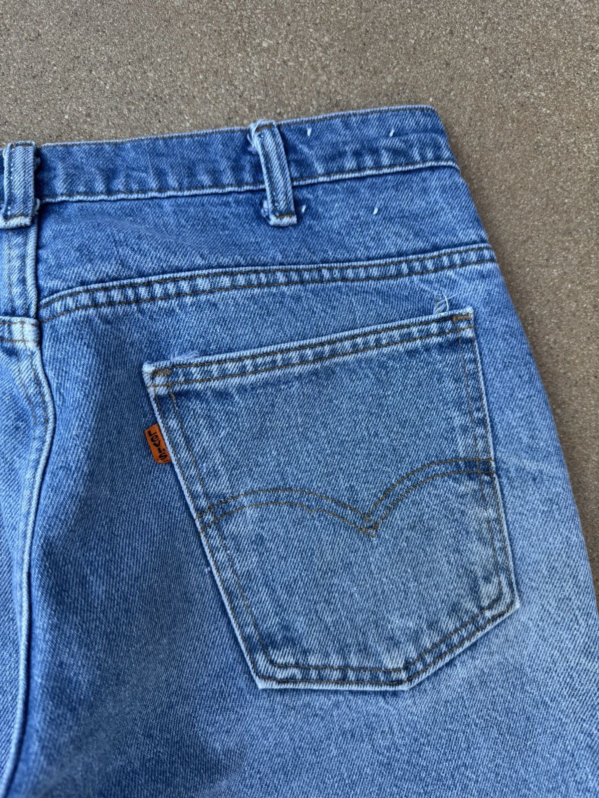 Levi's Vtg 80’s Levi’s 684 Orange Tab Bellbottom Flare Jeans 34x29 Size US 34 / EU 50 - 8 Thumbnail