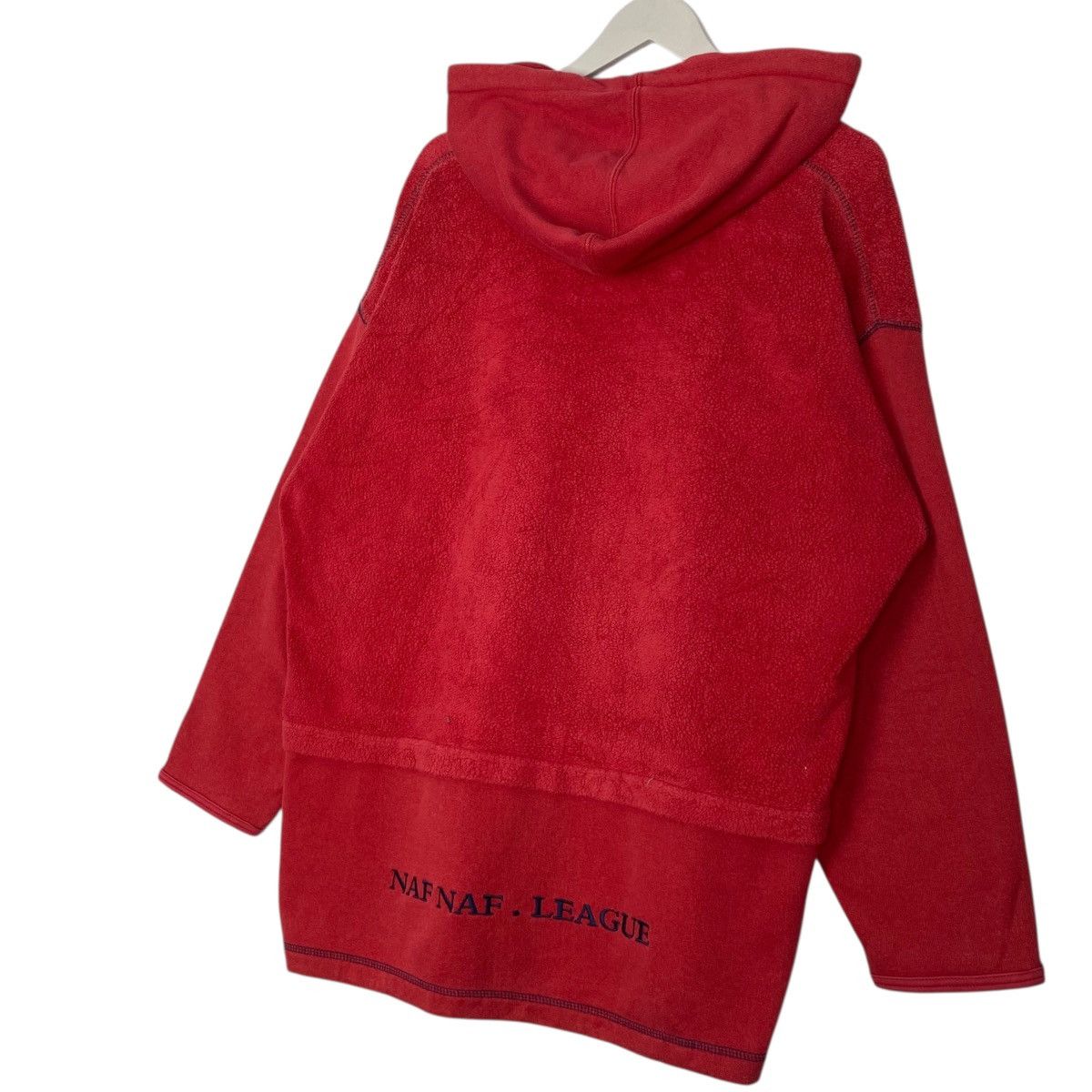 Vintage Vintage Naf Naf Paris Sweatshirt CrewnecRed Pullover Size XL Size US XL / EU 56 / 4 - 9 Thumbnail