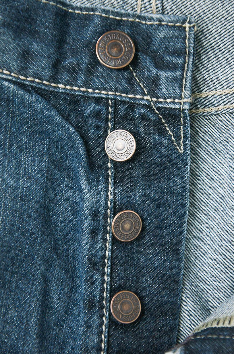 Levi's Levi’s 501 USA Vintage Button Fly Jeans - Size W33 L30 Size US 33 - 3 Thumbnail