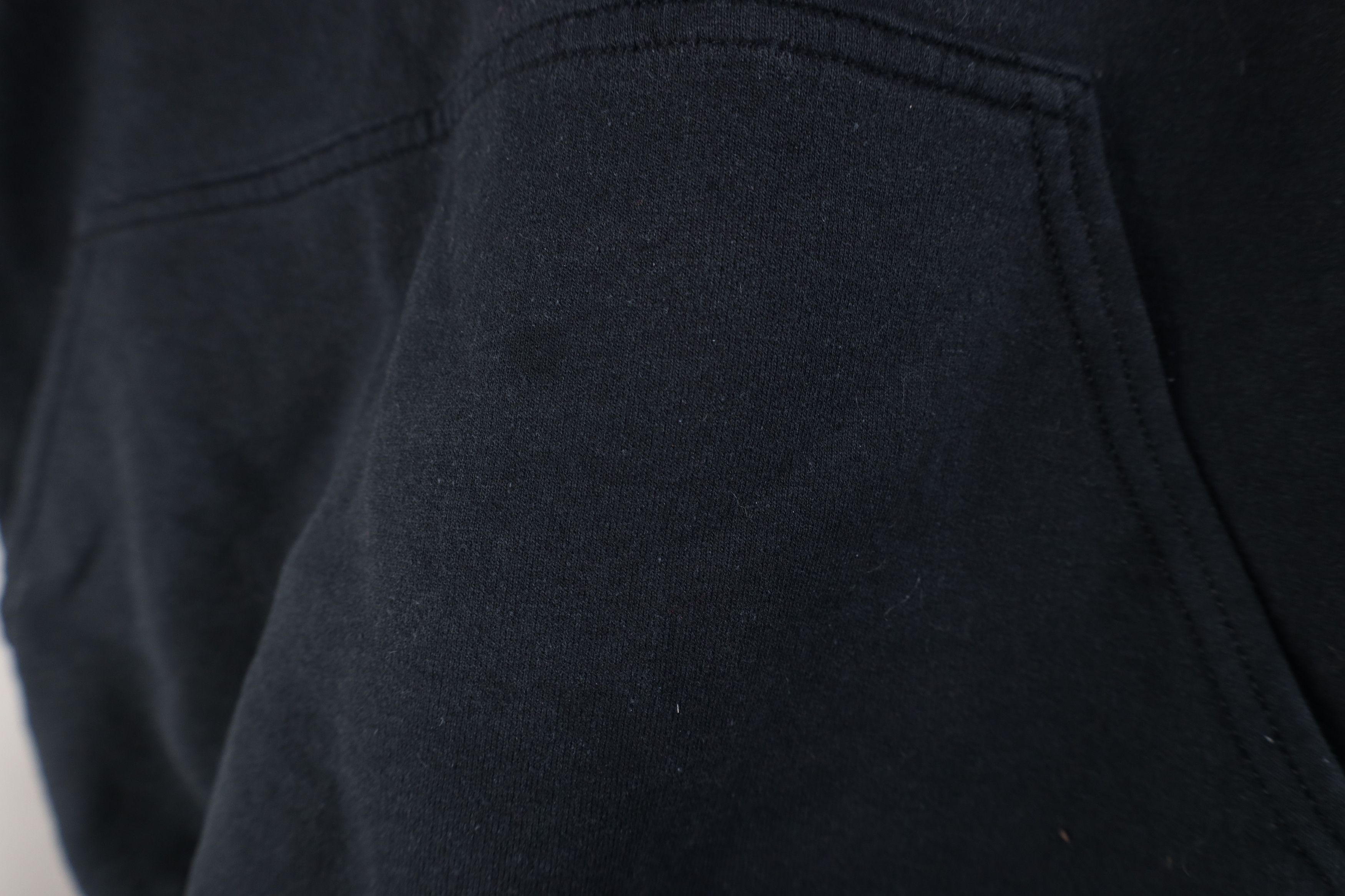 Vintage Vintage Y2K Streetwear Heavyweight Hoodie Sweatshirt Black Size US XXL / EU 58 / 5 - 7 Thumbnail