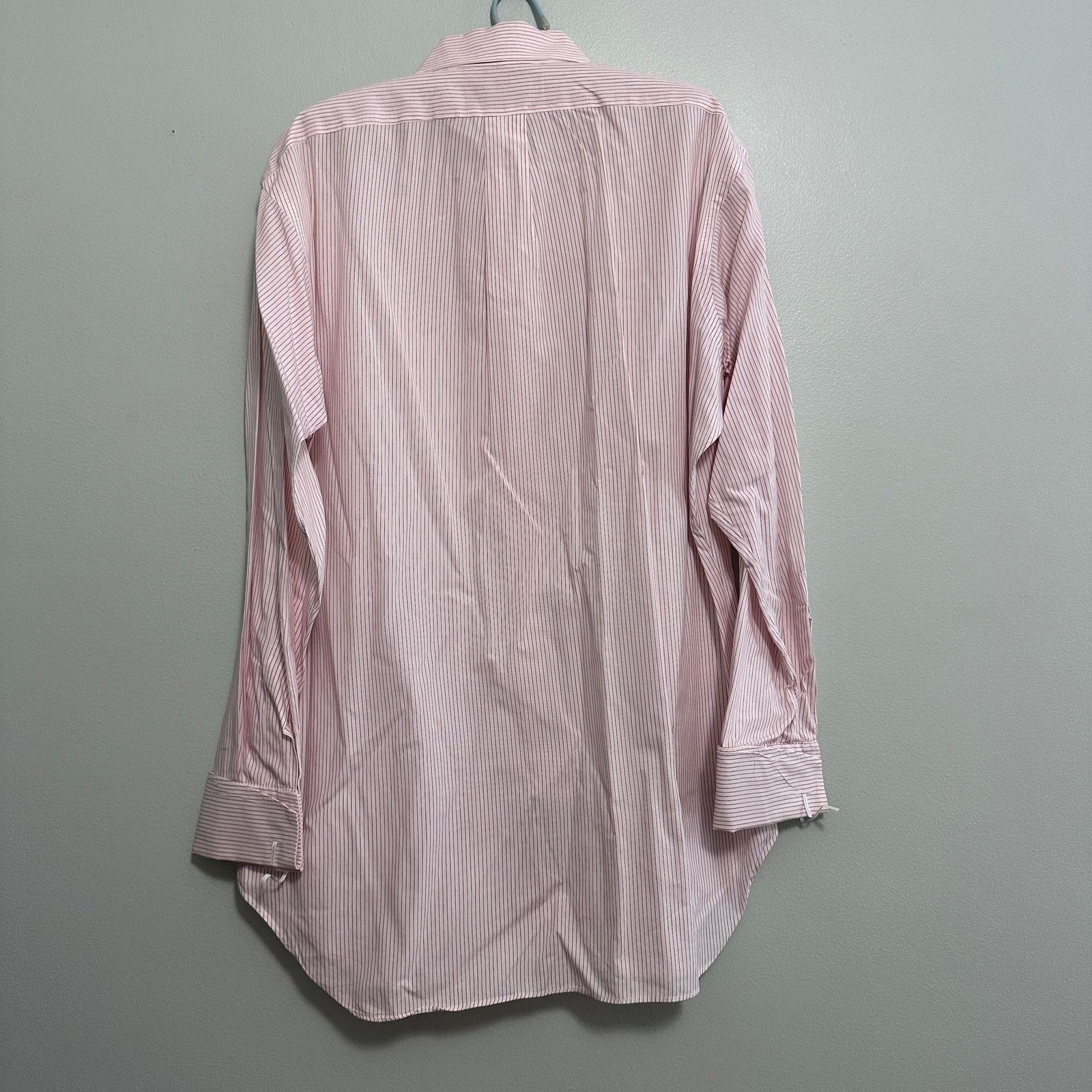 Tom James Tom James red pinstripe custom made button down size L Size US L / EU 52-54 / 3 - 3 Thumbnail
