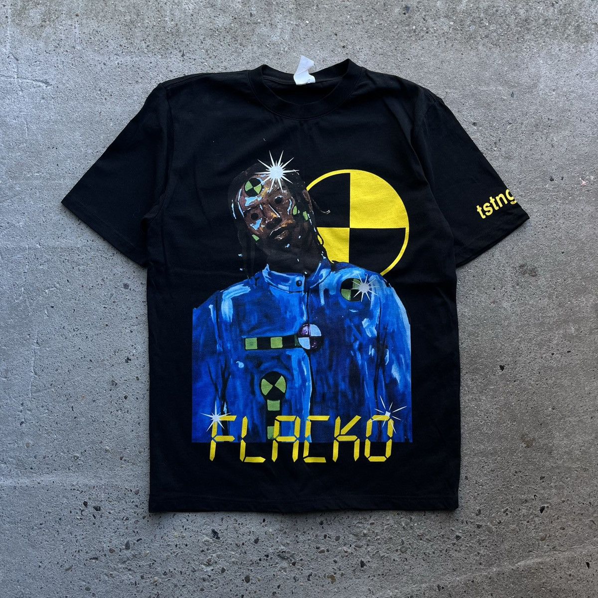 A$AP Rocky × AWGE × Band Tees ASAP Rocky Flacko Testing AWGE T-Shirt Size US L / EU 52-54 / 3 - 1 Thumbnail