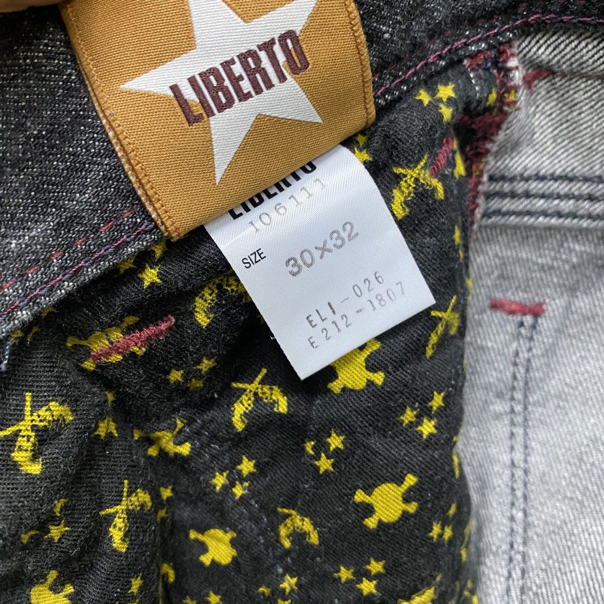Japanese Brand × Vintage Liberto distressed denim jean Size US 34 / EU 50 - 17 Thumbnail