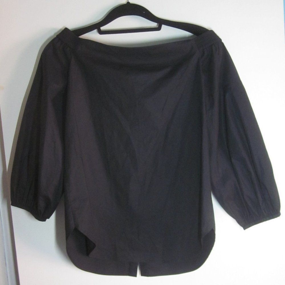 Other Saloni Cotton Off Shoulder Button Front Blouse Size 4 Size S / US 4 / IT 40 - 9 Thumbnail