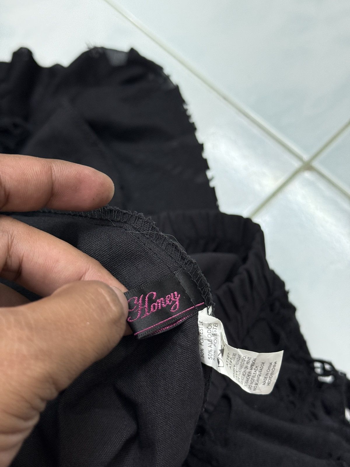 Seditionaries 🔥🔥🔥ARCHIVE DRUG HONEY BLACK PUNK SKIRTS Size 29" - 9 Thumbnail