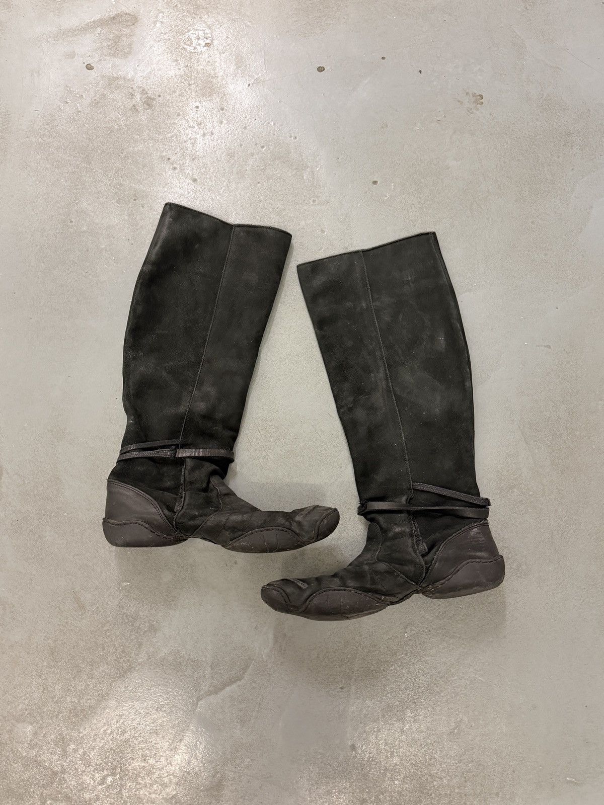 Marithe + Francois Girbaud Marithé François Girbaud Tall Leather Boots Size US 8 / IT 38 - 7 Thumbnail