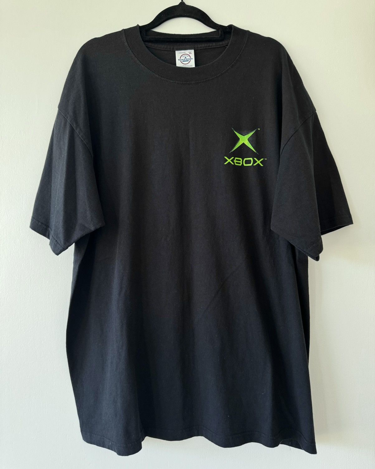 Vintage Vintage XBOX Promo Tee Black Early 2000’s Size US XL / EU 56 / 4 - 1 Thumbnail
