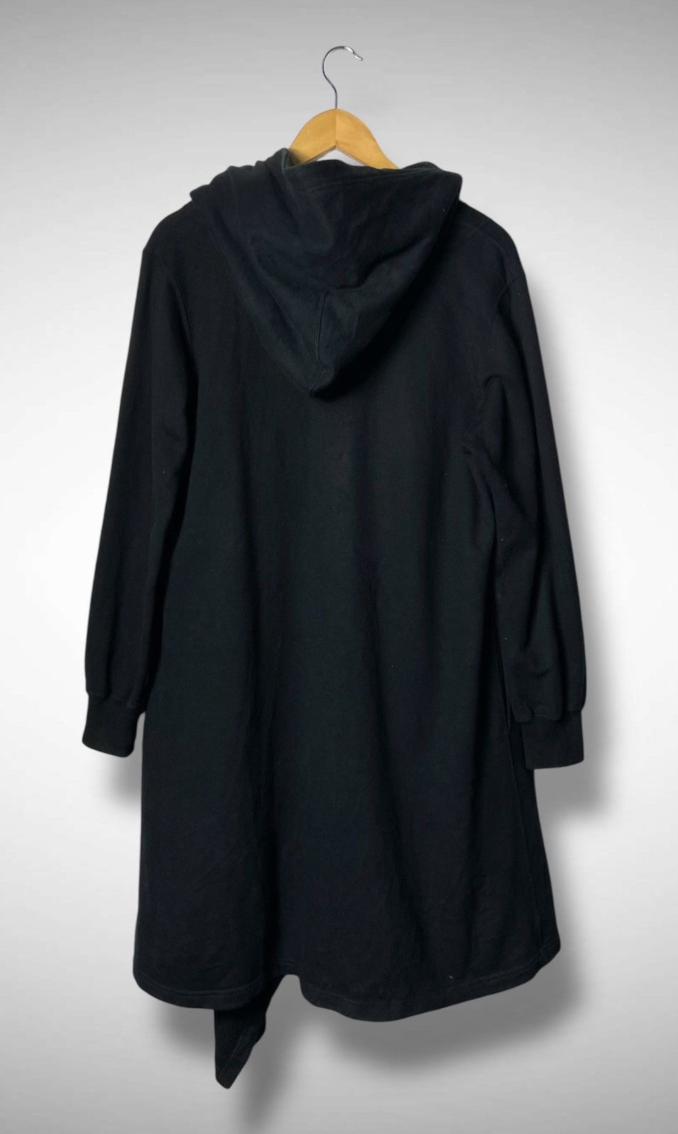 Zucca Zucca by Issey Miyake Asymmetrical Hooded Cloak Cardigan Size US L / EU 52-54 / 3 - 3 Thumbnail