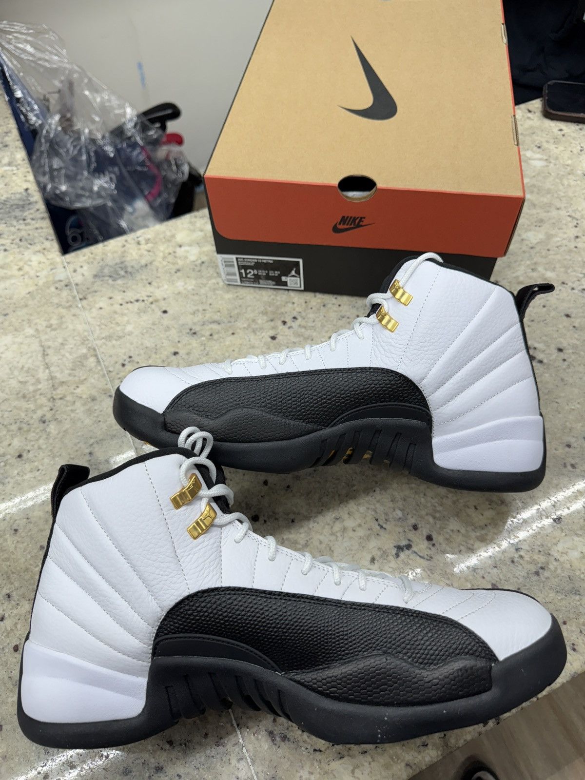 Jordan Brand Air Jordan 12 Retro Taxis Size US 12.5 / EU 45-46 - 2 Thumbnail