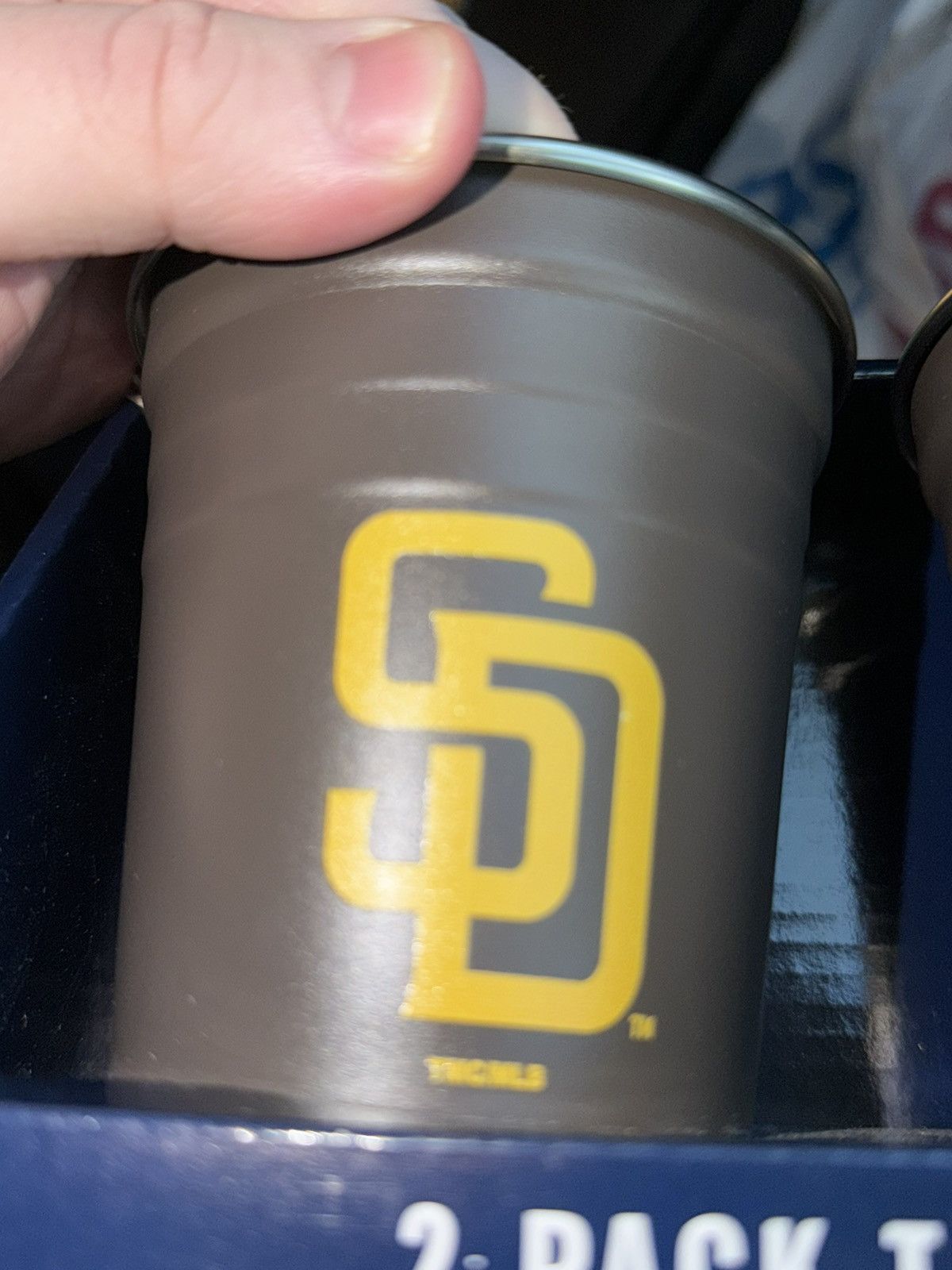 MLB MLB Baseball San Diego Padres 2 Pack 16 Oz. Tumbler Cup Set Size ONE SIZE - 11 Thumbnail