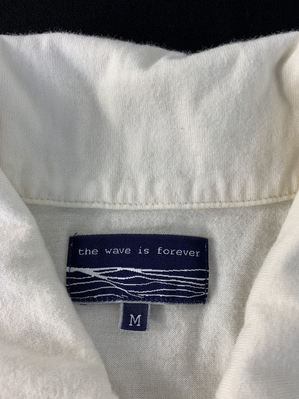 Japanese Brand The Wave Is Forever Striped Chest Design Polo Tee T-shirt Size US M / EU 48-50 / 2 - 5 Thumbnail