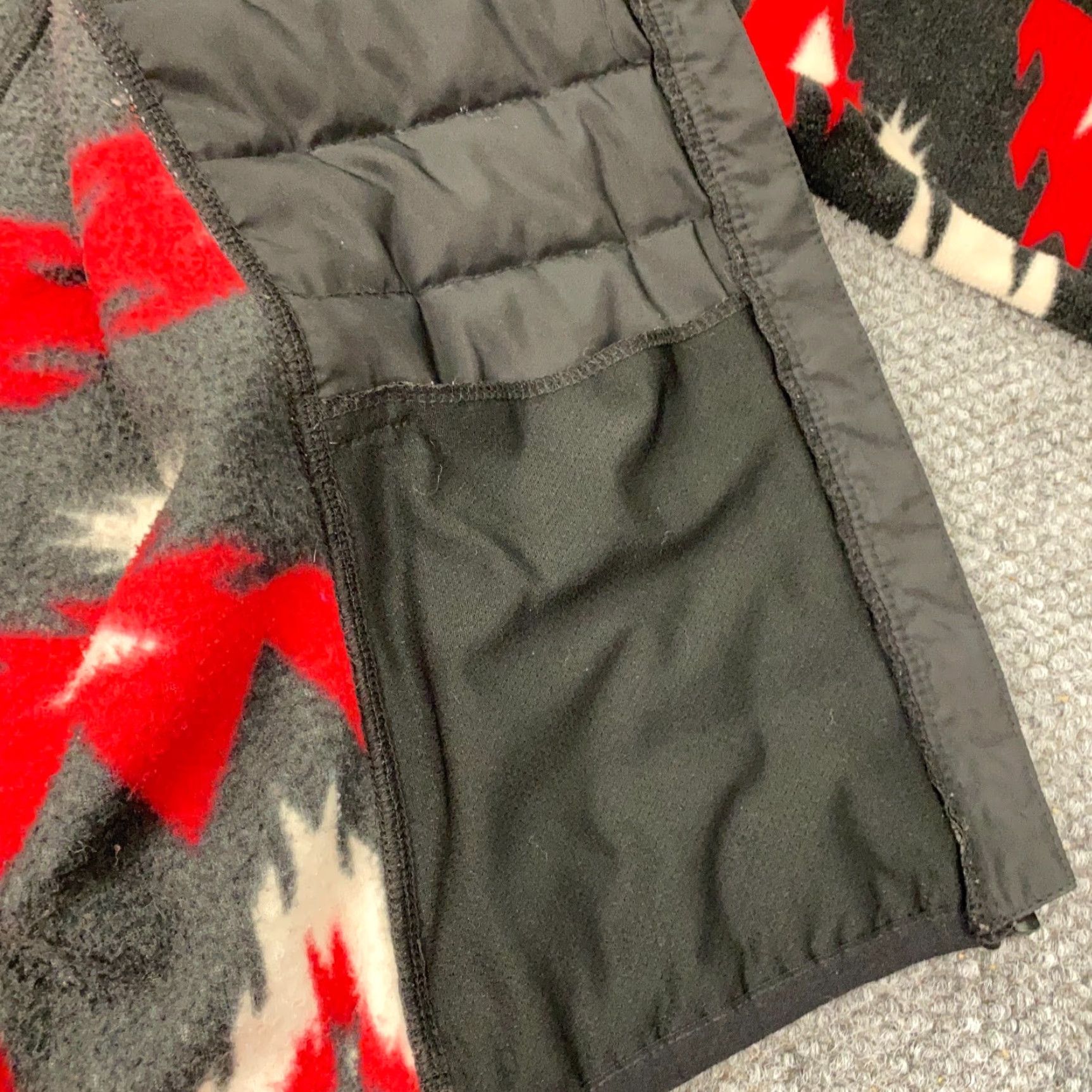 Ralph Lauren Ralph Lauren Active LRL Jacket Womens Black Medium Aztec Full Zip Fleece Size M / US 6-8 / IT 42-44 - 5 Thumbnail
