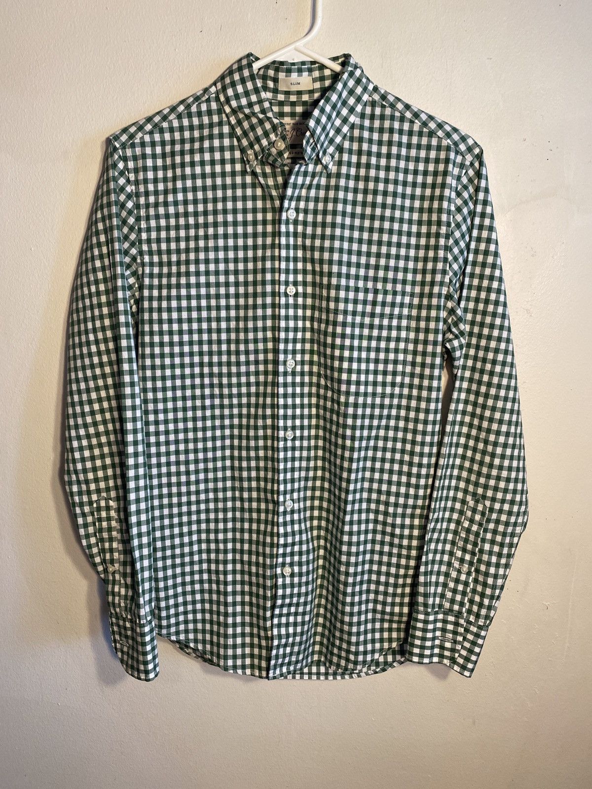 J.Crew J.Crew green@white button up shirt Size US XS / EU 42 / 0 - 1 Thumbnail