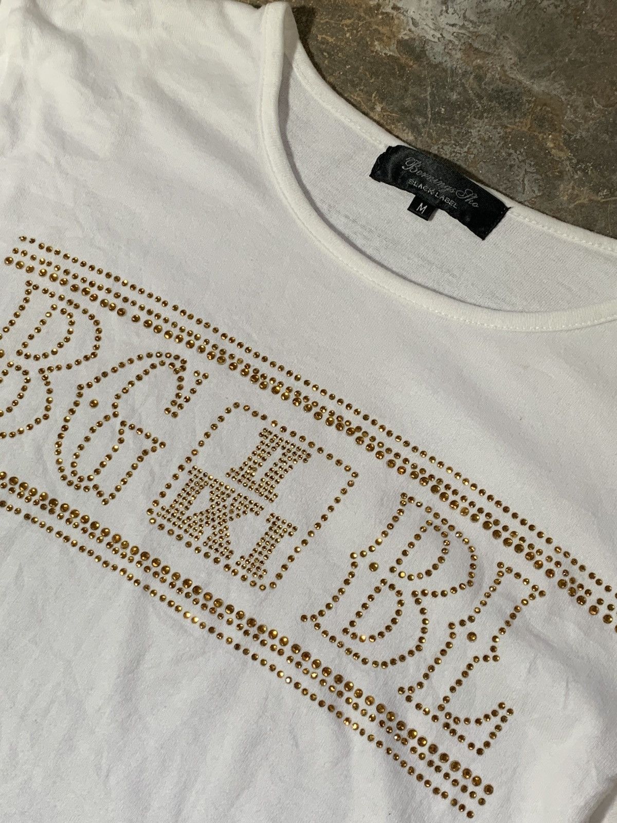 BERNINGS SHO Bernings Sho Gold Studded Long Sleeve Size M / US 6-8 / IT 42-44 - 2 Thumbnail