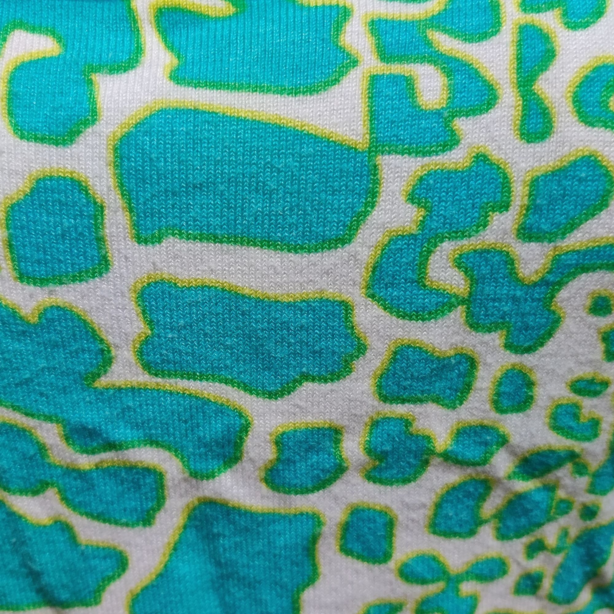 Other Joseph A XL Turquoise Green Abstract Animal Print Sleeveless Size XL / US 12-14 / IT 48-50 - 6 Thumbnail