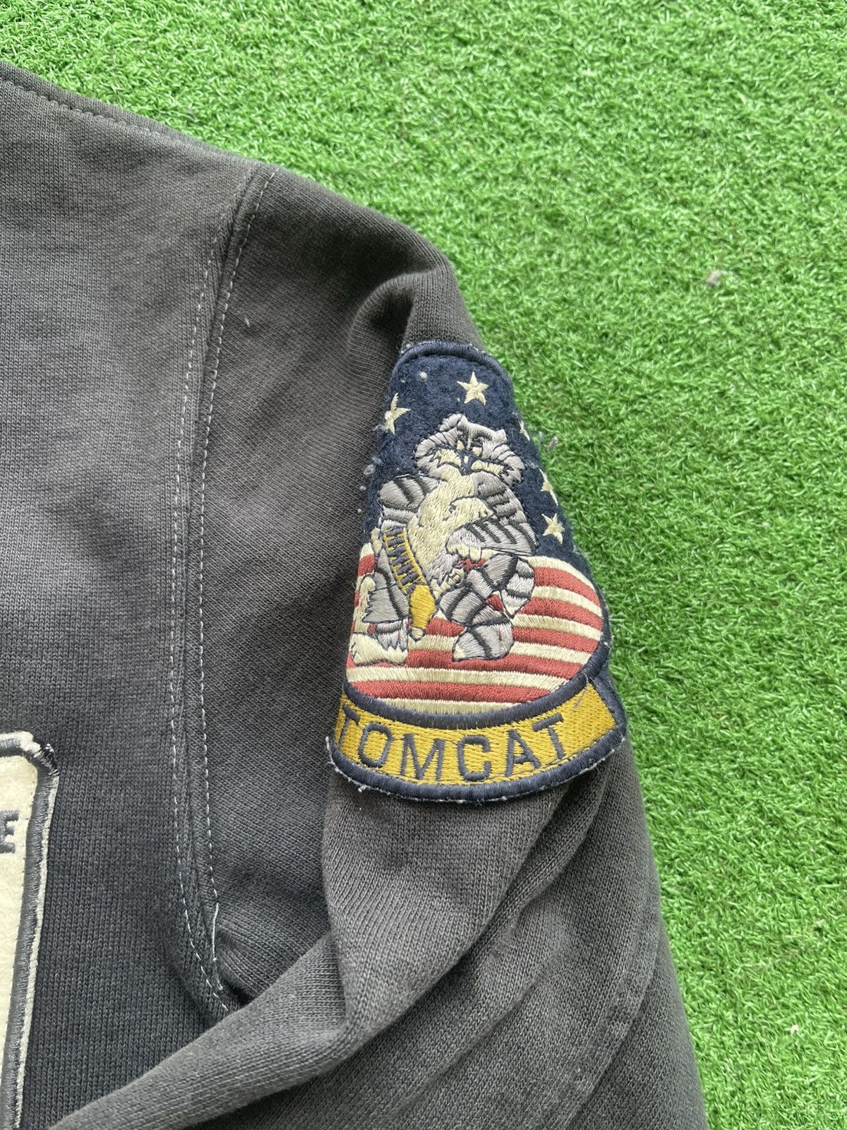 Avirex 🔥HOT🔥VINTAGE AVIREX U.S NAVY PATCHES ZIPPER UP VERY RARE Size US M / EU 48-50 / 2 - 8 Thumbnail