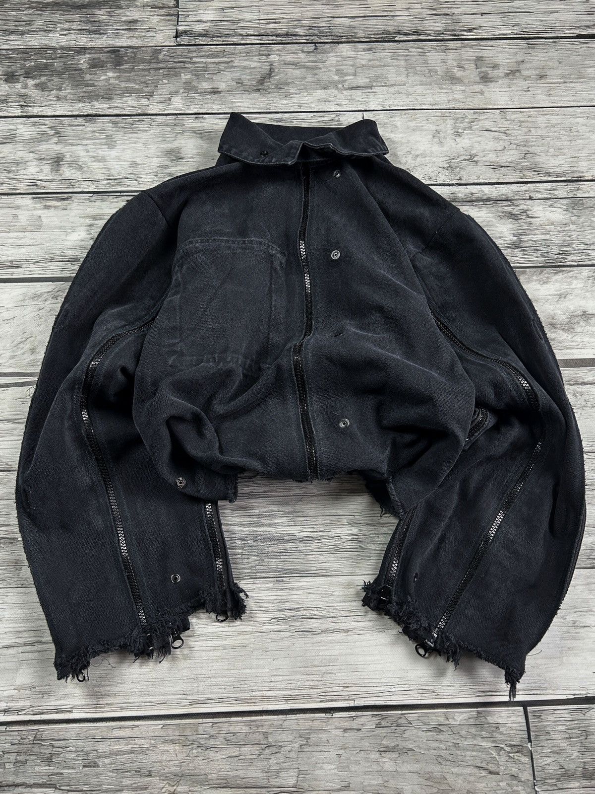 Other 🕷BALENCI RICK OWENS OPIUM CARTI STYLE Y2K BONDAGE JACKET Size US M / EU 48-50 / 2 - 18 Thumbnail