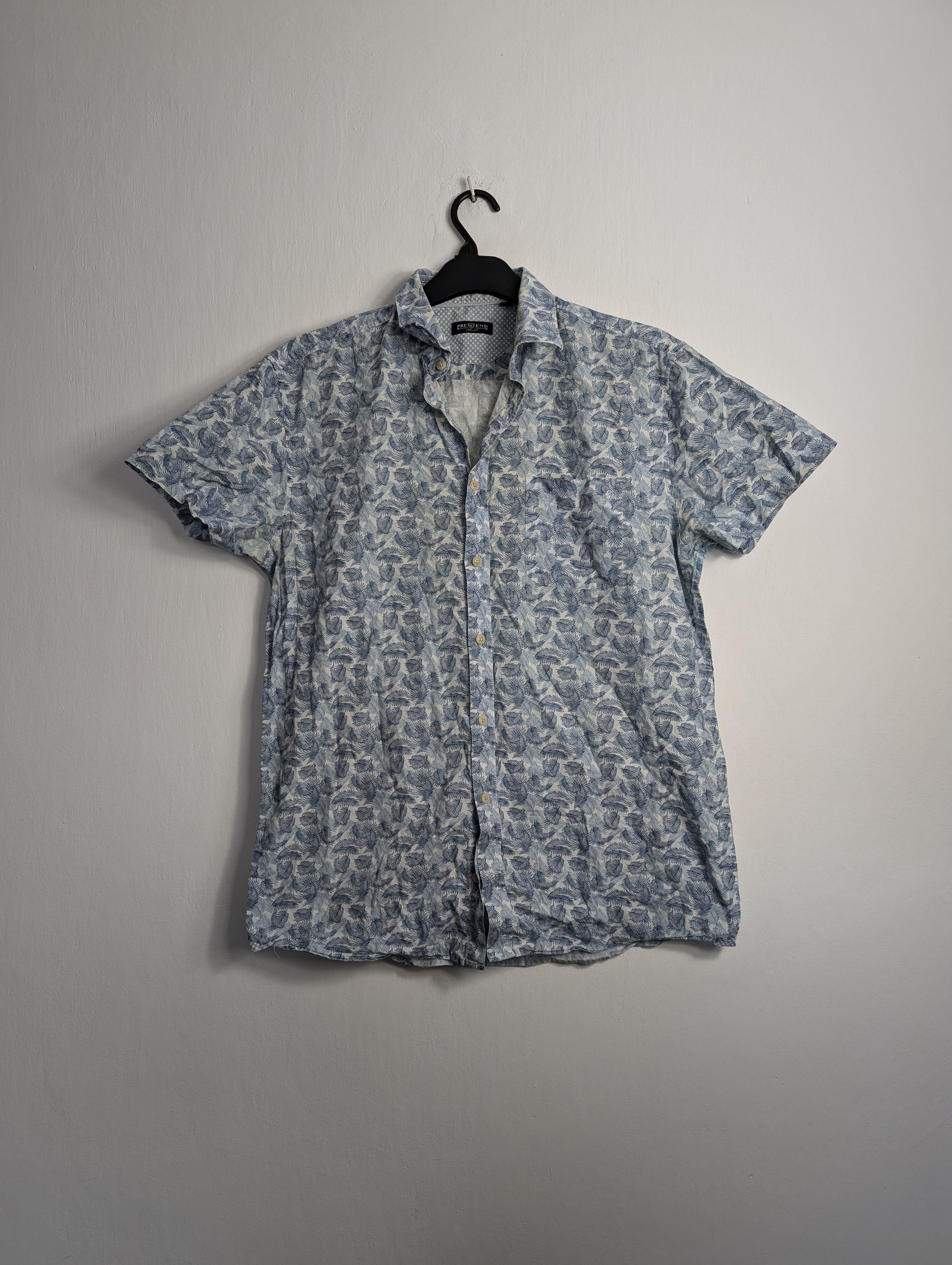 Vintage Vintage Y2K Hawaiian Shirt - Summer Floral Palm Tree Print Size US L / EU 52-54 / 3 - 1 Thumbnail