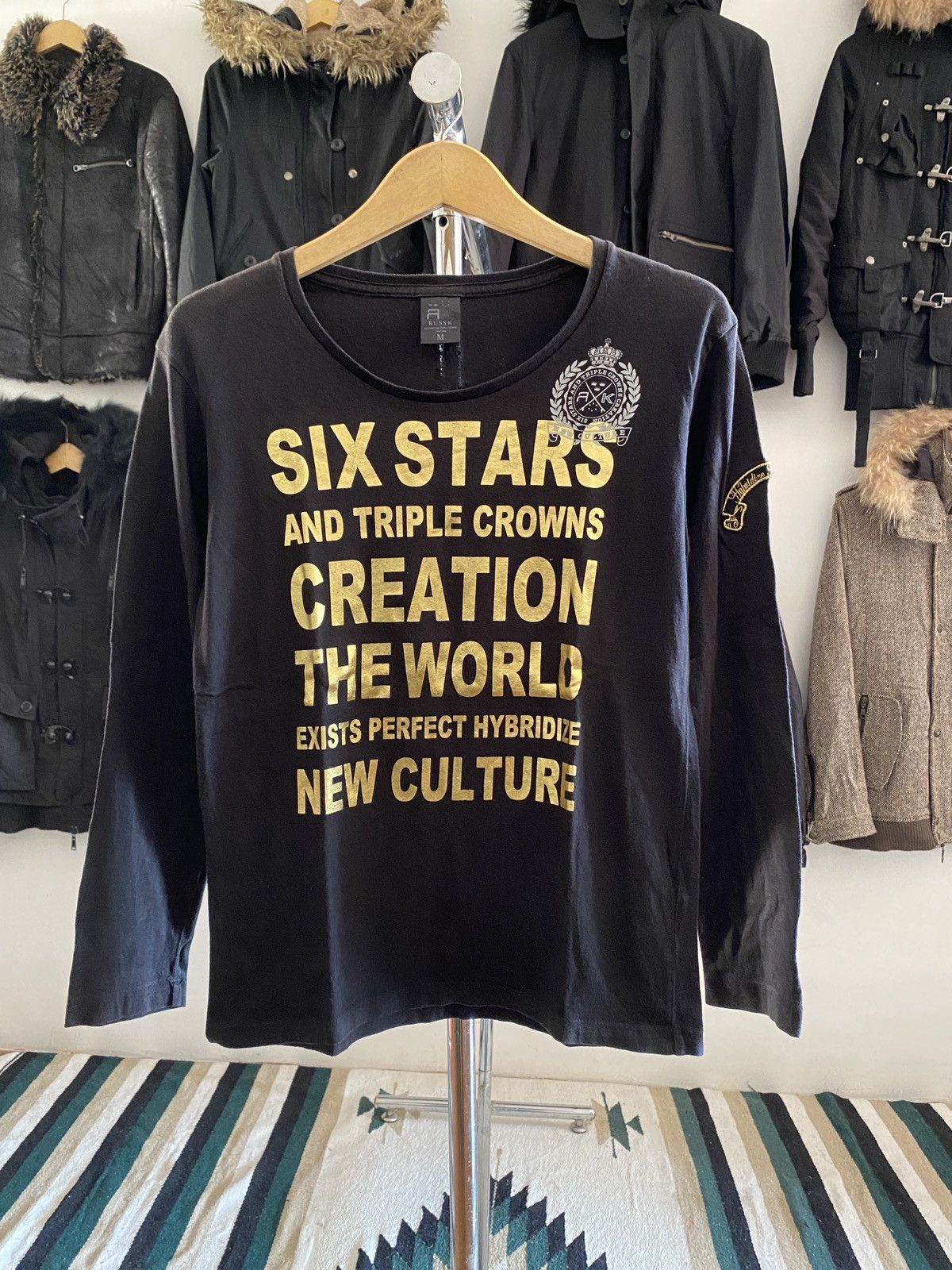 Hysteric Glamour Japanese Russ K Poem Longsleeve Tee Size US M / EU 48-50 / 2 - 1 Thumbnail