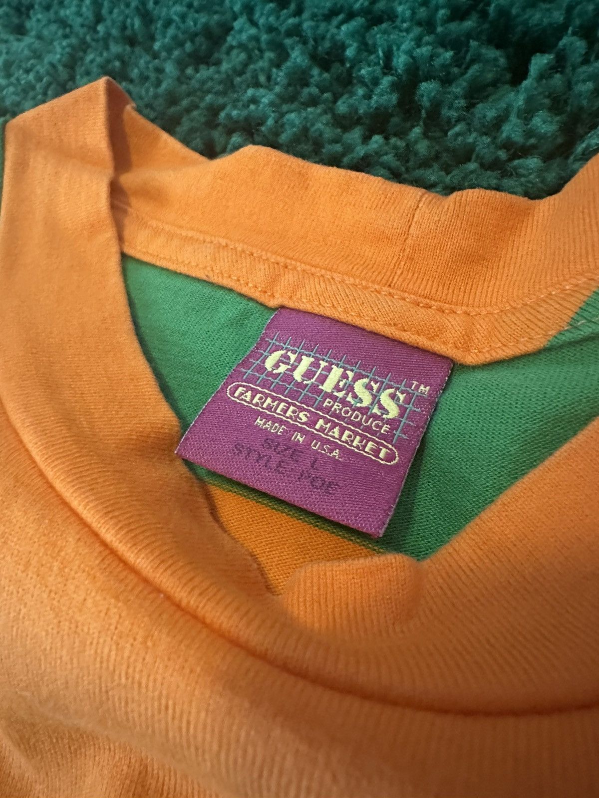 Guess Guess Farmers Market USA Logo Tee Large Size US L / EU 52-54 / 3 - 3 Thumbnail