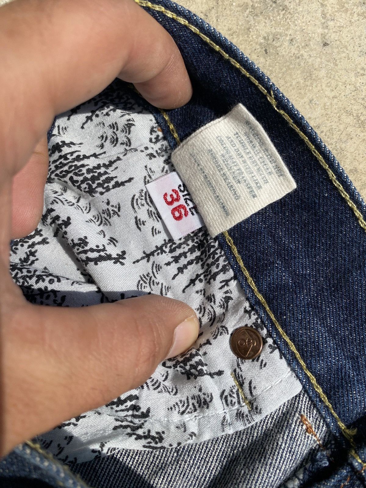 JNCO RMC Embroidery Denim Jean Size US 36 / EU 52 - 22 Thumbnail