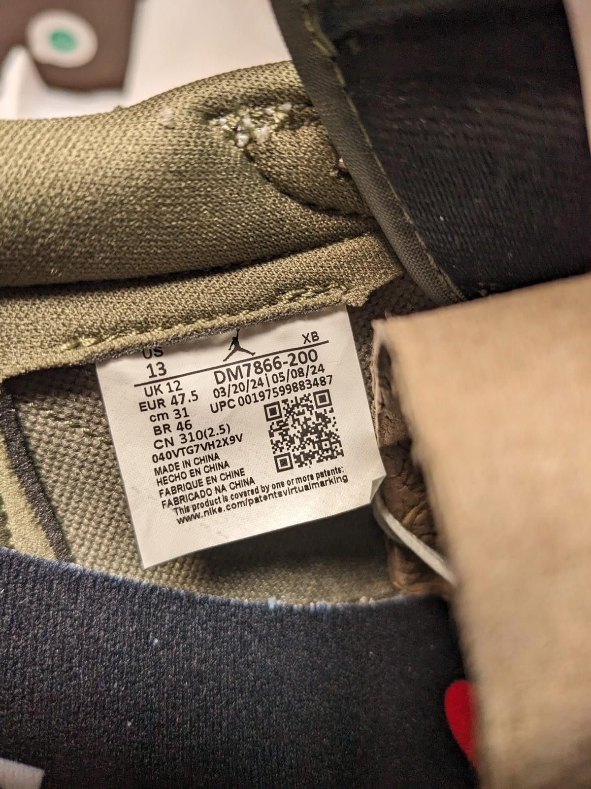 Jordan Brand Air Jordan 1 Low OG SP Travis Scott DM7866-200 US13 Size US 13 / EU 46 - 9 Thumbnail