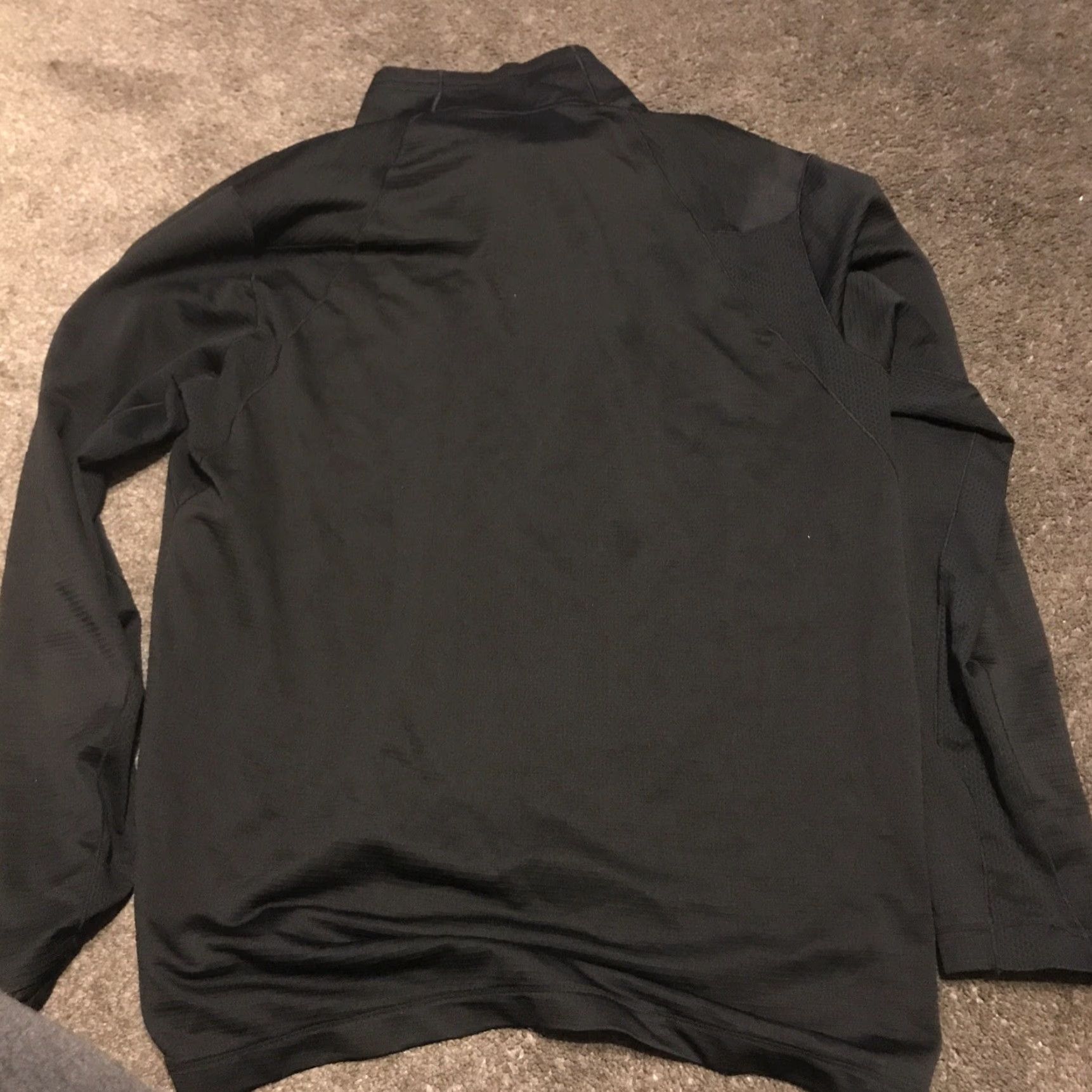 Nike Nike Dri-Fit Pullover 1/4 Zip Black Regular L Men’s Medium Nike Dri-FIT Mock Neck Zip Activewear Casual Shirt Size US L / EU 52-54 / 3 - 3 Thumbnail