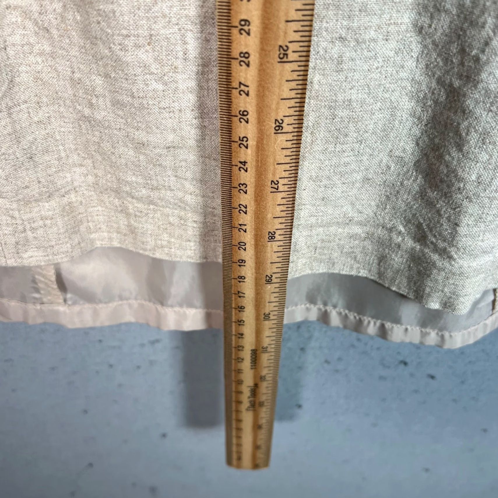 Vintage VINTAGE Bicé Sheath Dress Size 6 Beige Linen Blend Sleeveless Women's Summer Size M / US 6-8 / IT 42-44 - 5 Thumbnail